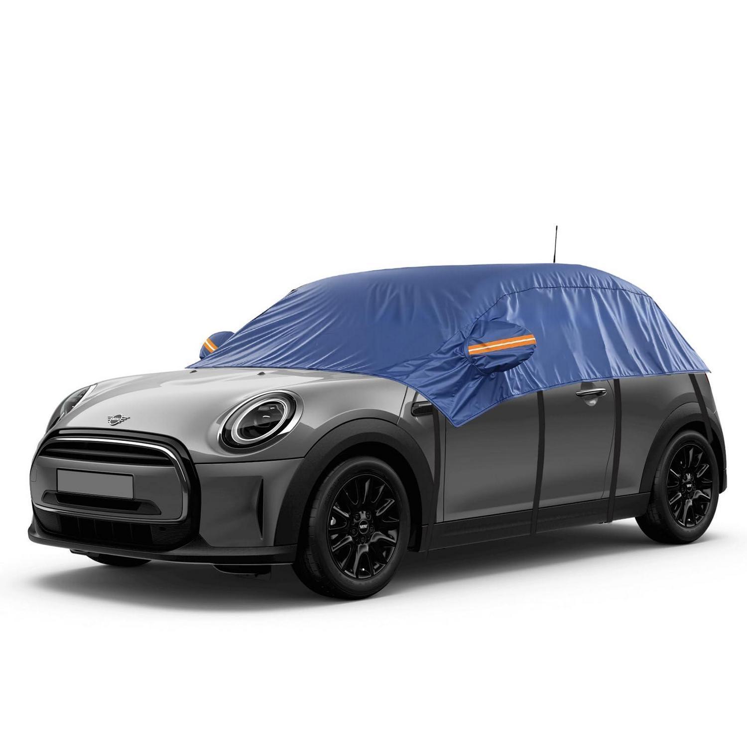 Halbgarage Autoabdeckung Wasserdicht Atmungsaktiv Für Mini Cooper 3 (2000-2025)