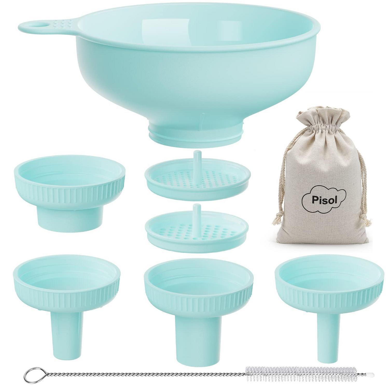 Küchentrichter Set Mit 5 Ausläufen, Bpa-frei, Spülmaschinenfest