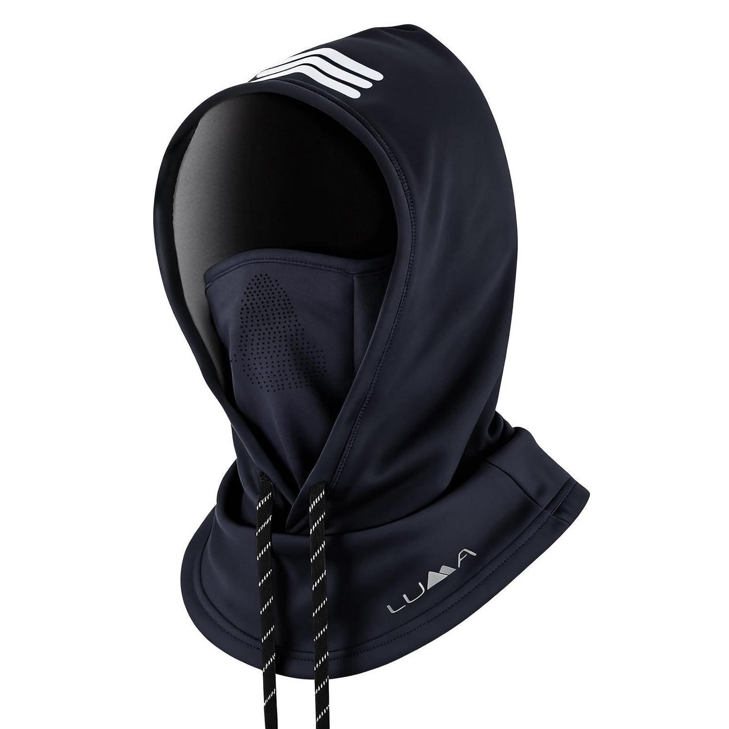 Sturmhaube Winter Balaclava Für Damen Herren, Winddicht, Atmungsaktiv, Fleece, Blau