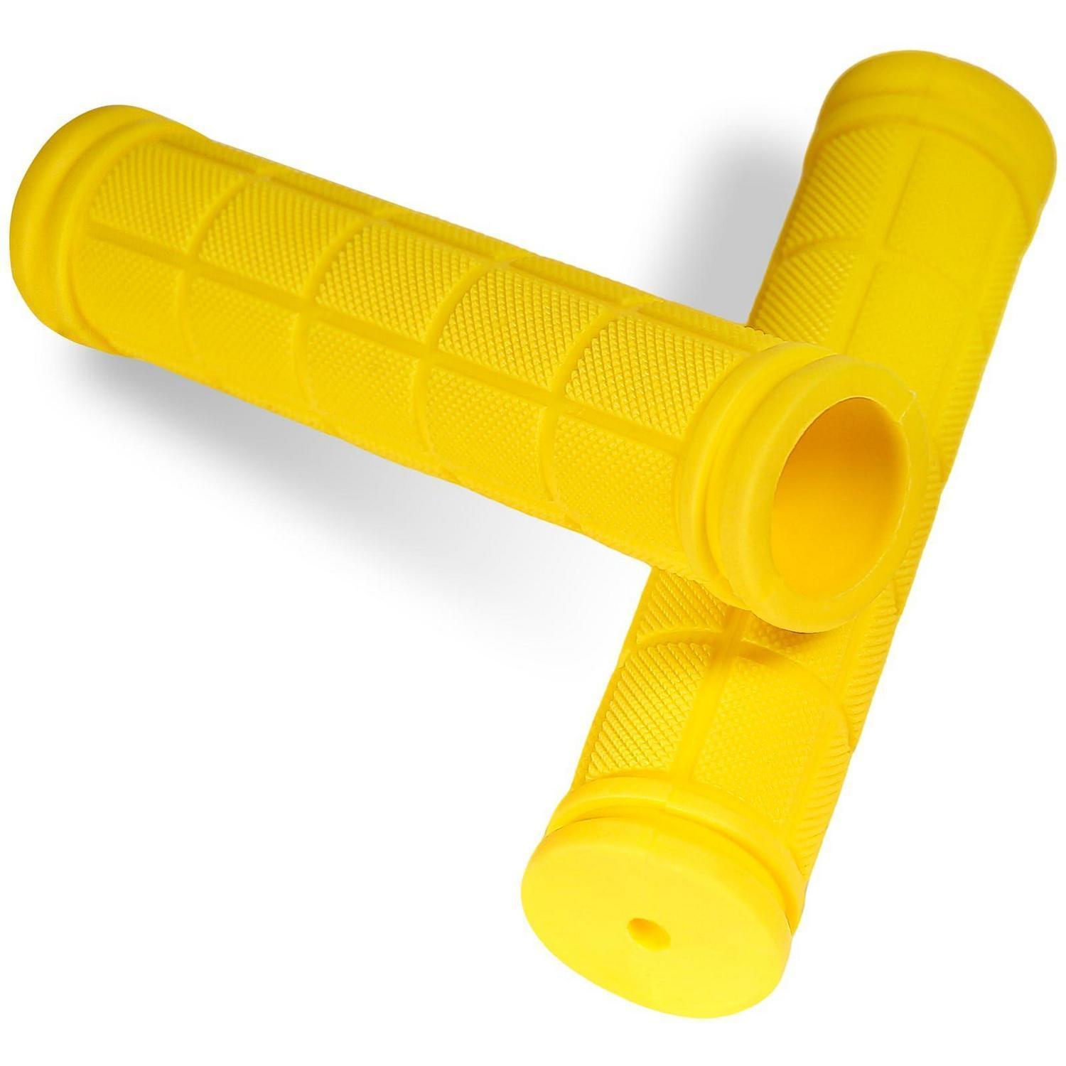 Fahrradgriffe 1 Paar, Ergonomisch, Rutschfest, Gummi, 22mm, Gelb