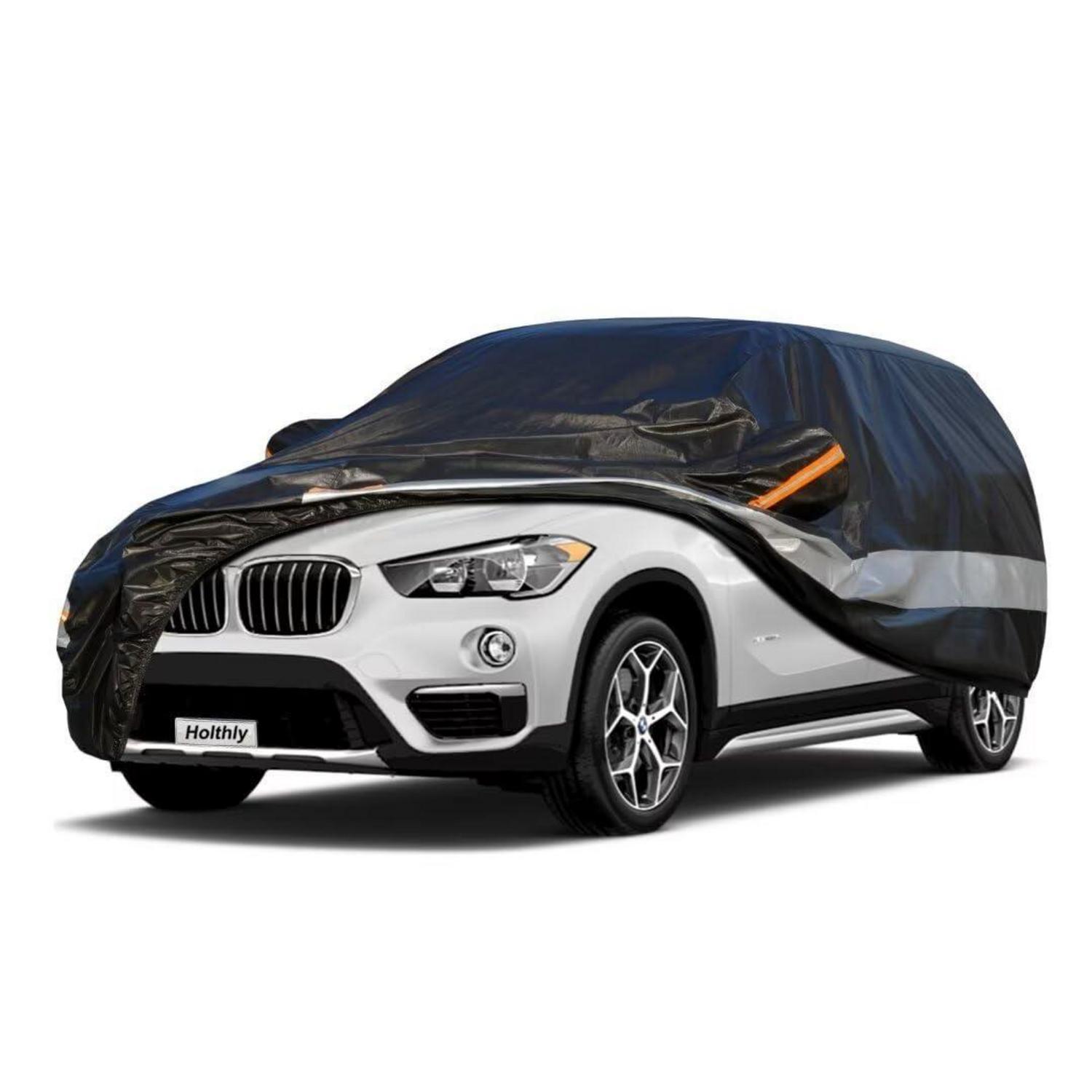 Auto Abdeckplane Für Bmw X1 (2009-2024), 10-lagig, 100% Wasserdicht, Atmungsaktiv, Uv-schutz