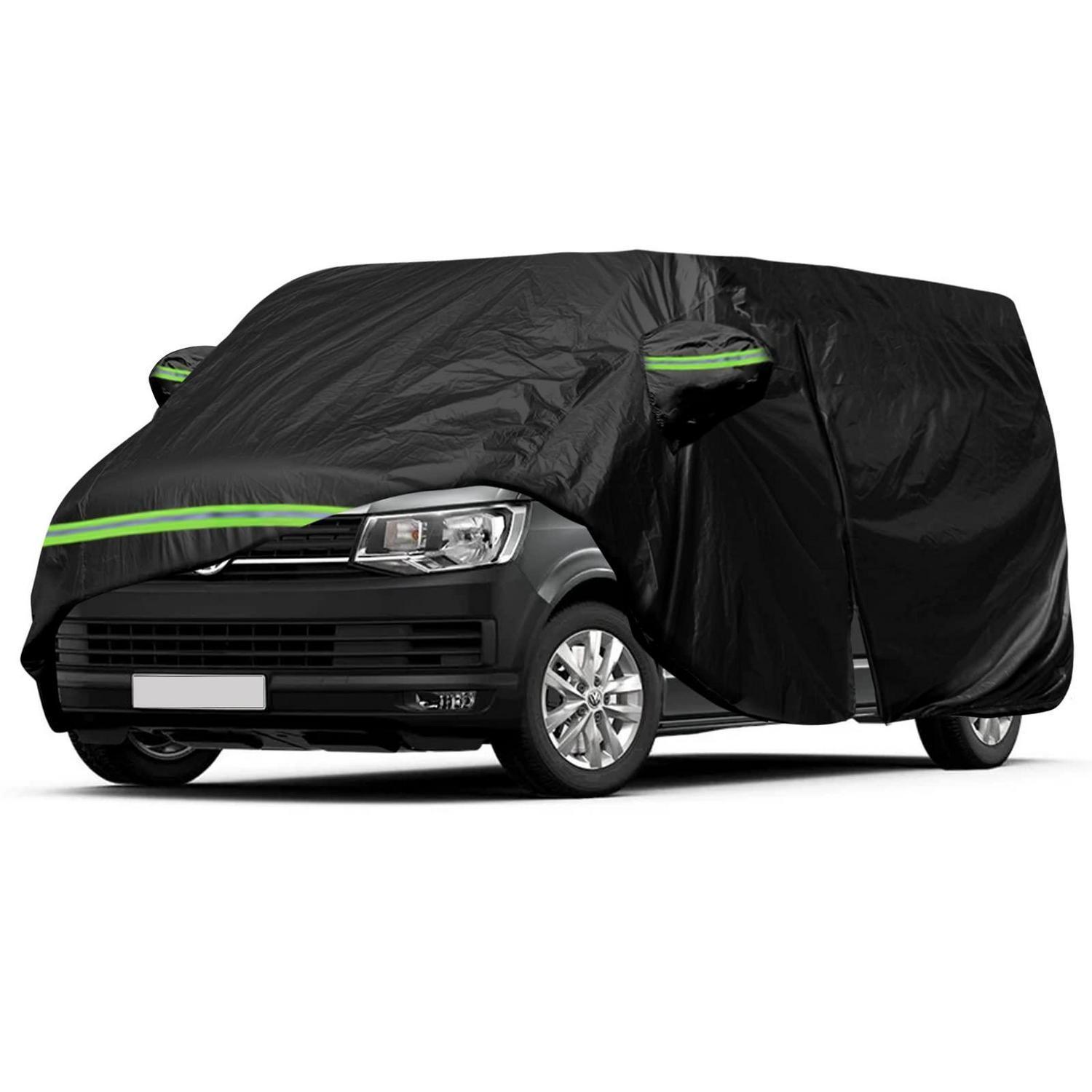 Autoabdeckung Für Vw T5 T6 Lwb, Wetterfest, Uv-beständig, Vollgarage, Schwarz