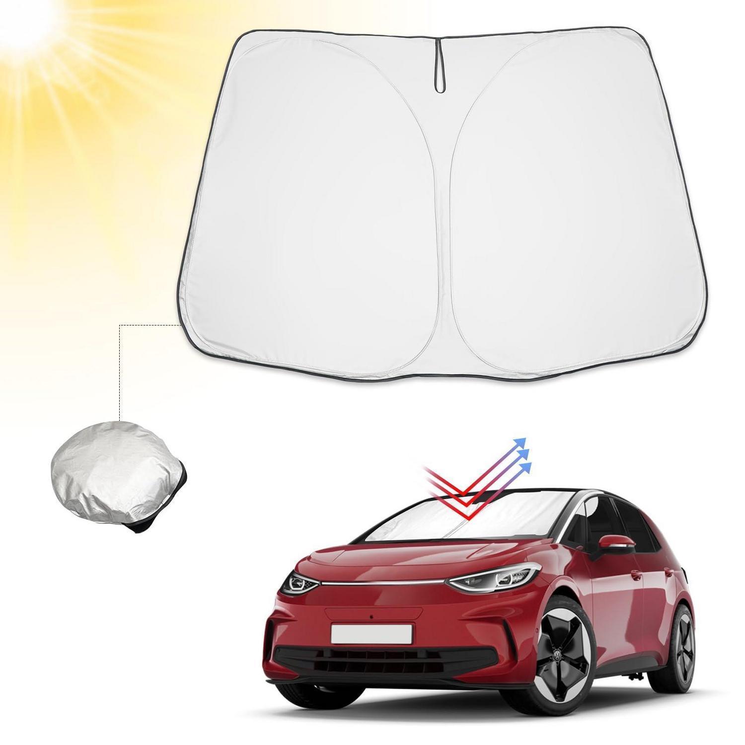 Sonnenschutz Frontscheibe Für Vw Id.3 2020-2024 Uv-schutz Hitzeschutz Faltbar