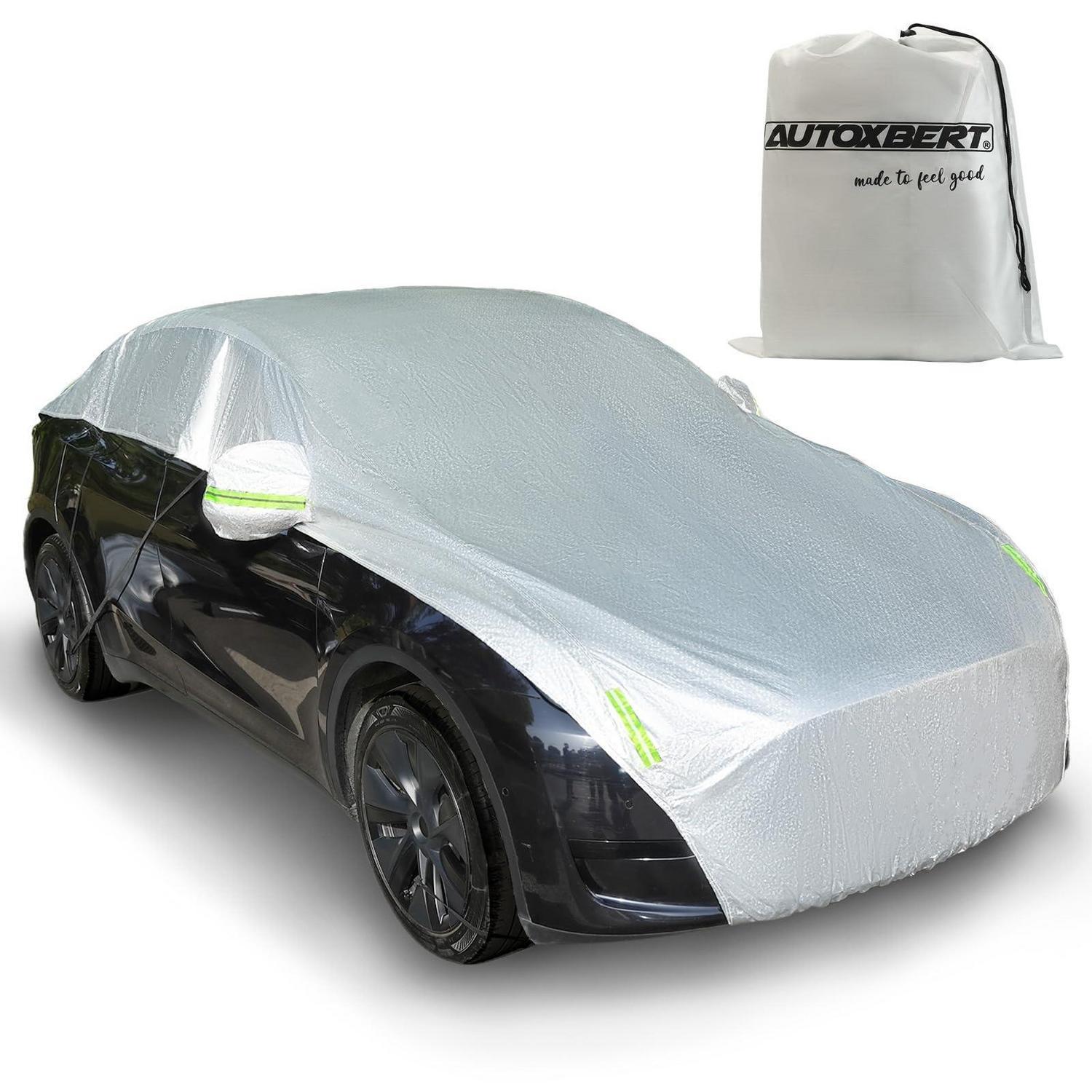 Halbgarage Autoabdeckung Mit Uv-schutz, Staubdicht, Für Limousine & Suv