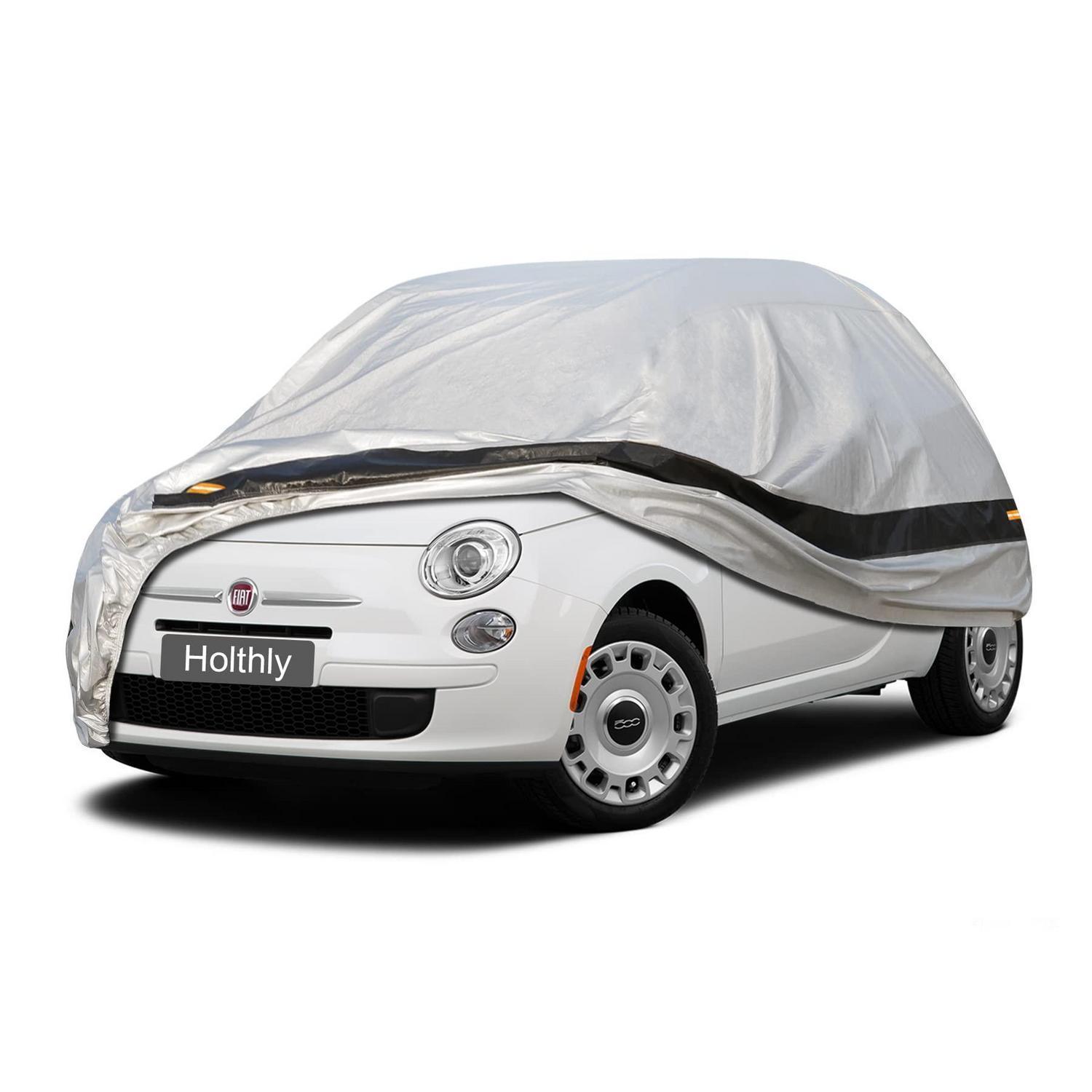 Autoabdeckung 10 Schichten Wasserdicht Atmungsaktiv Für Citroen C1 (2005-2023) Silber