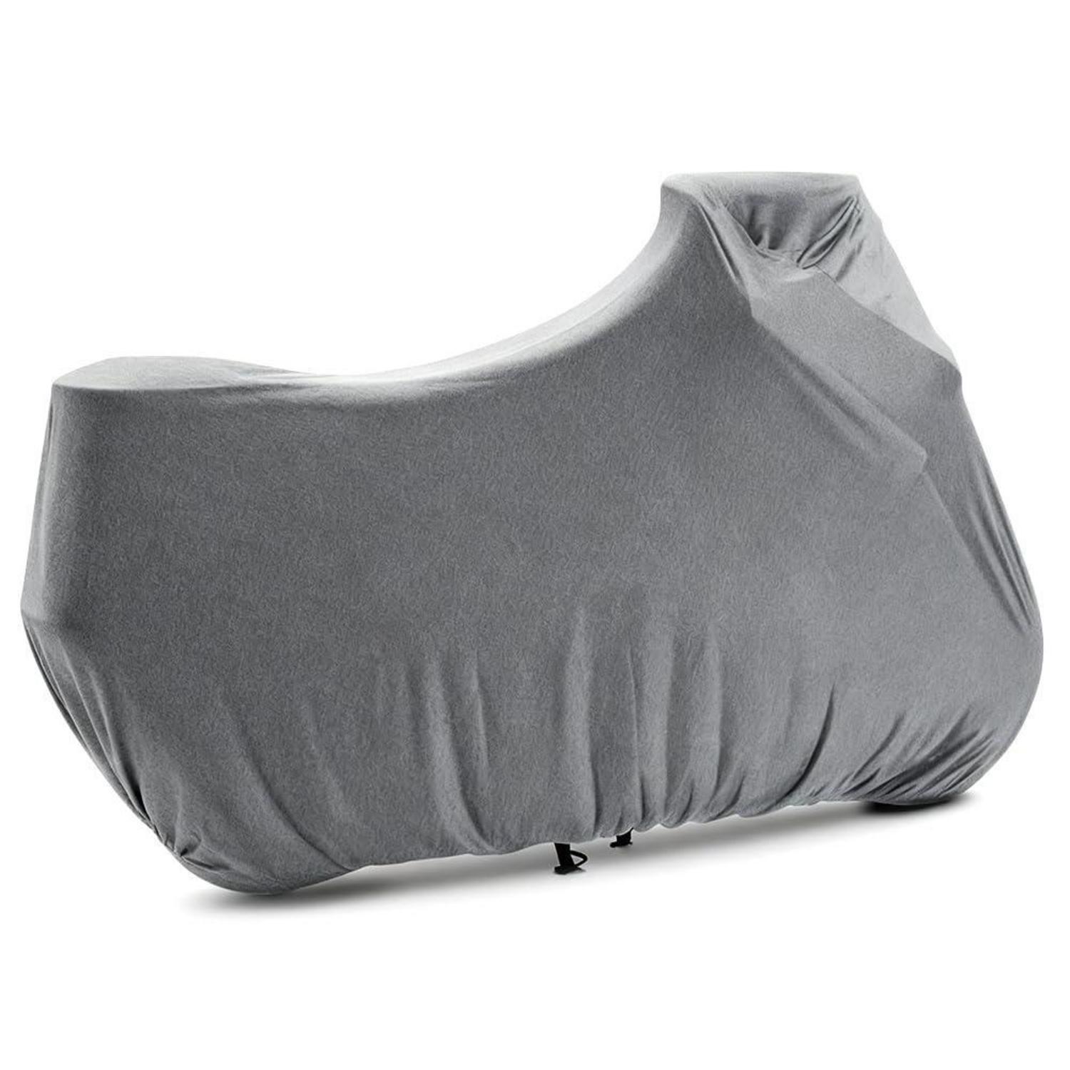 Motorradabdeckung Indoor Stretch Staubschutz Hellgrau 245x104x125 Cm