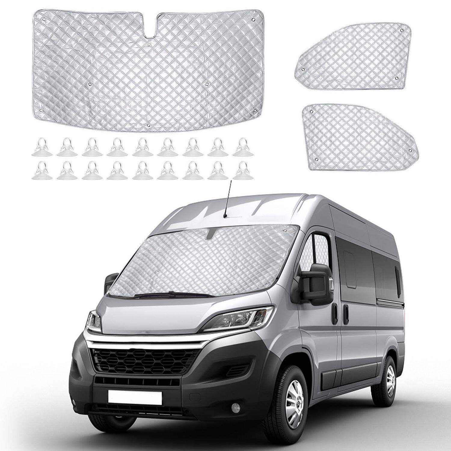 3-teilige Thermo-windschutzscheibenabdeckung Für Fiat Ducato/peugeot Boxer 2006-2025