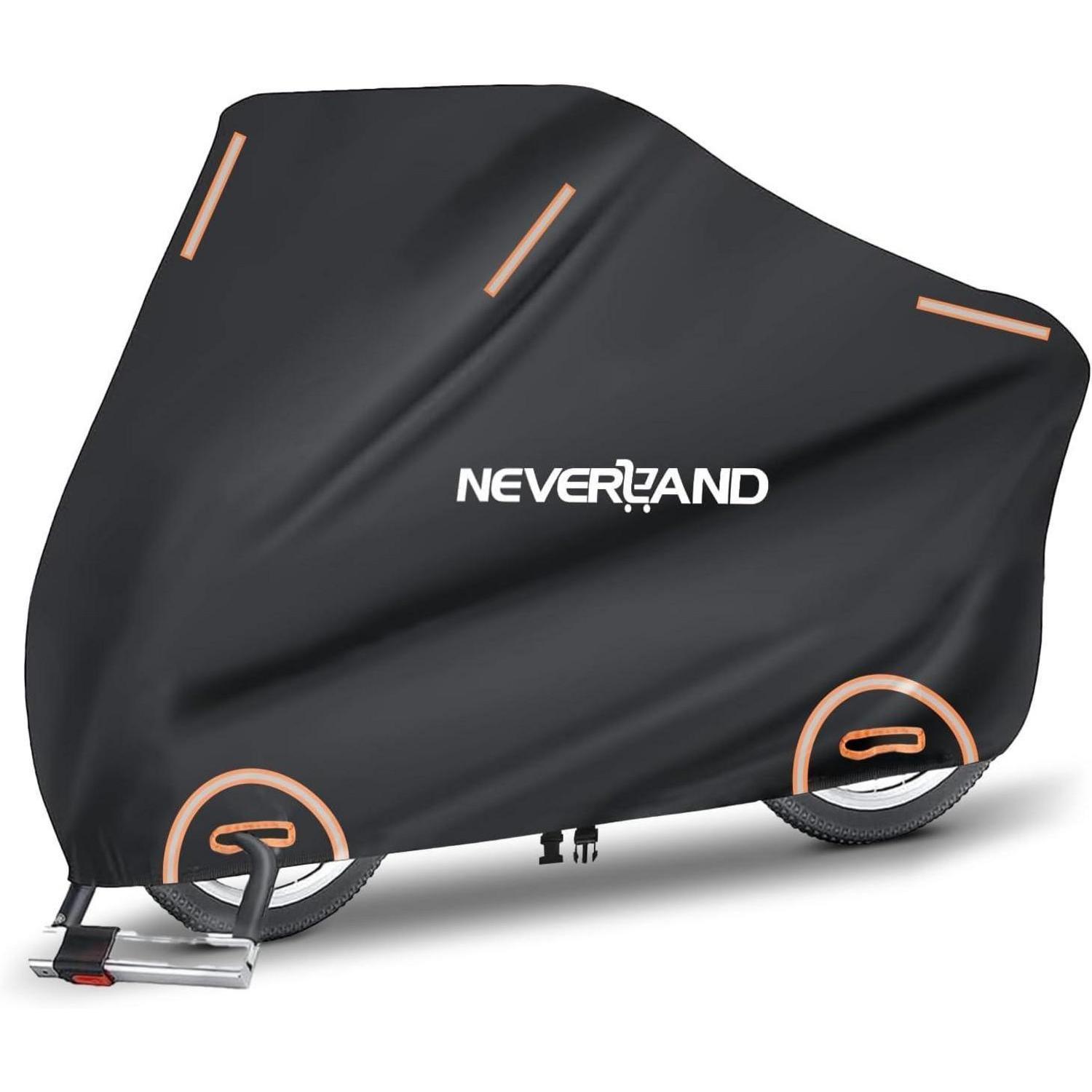 Motorrad Abdeckplane Xl Wasserdicht Sonnenschutz 210d Oxford Schwarz Mit Verschlusslöchern
