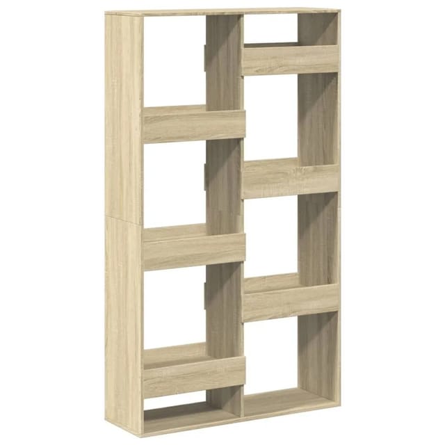 vidaXL Bücherregal Sonoma-Eiche 100x33x175 cm Holzwerkstoff 3309404