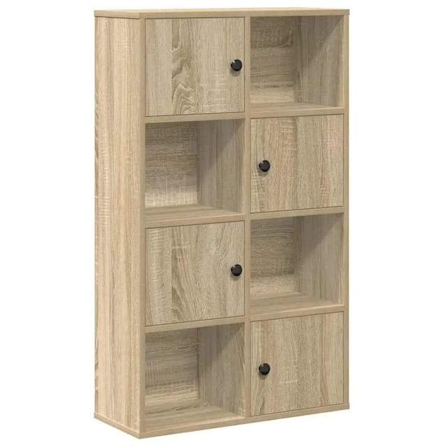 vidaXL Bücherregal Sonoma-Eiche 60x24x101,5 cm Holzwerkstoff 860393