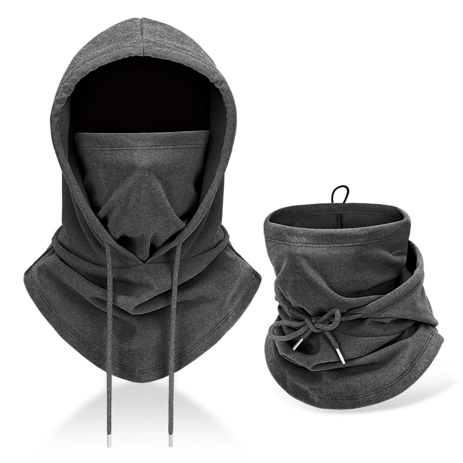 Sturmhaube Mit Kapuze, Winddicht & Warm, Unisex, Für Outdoor & Sport