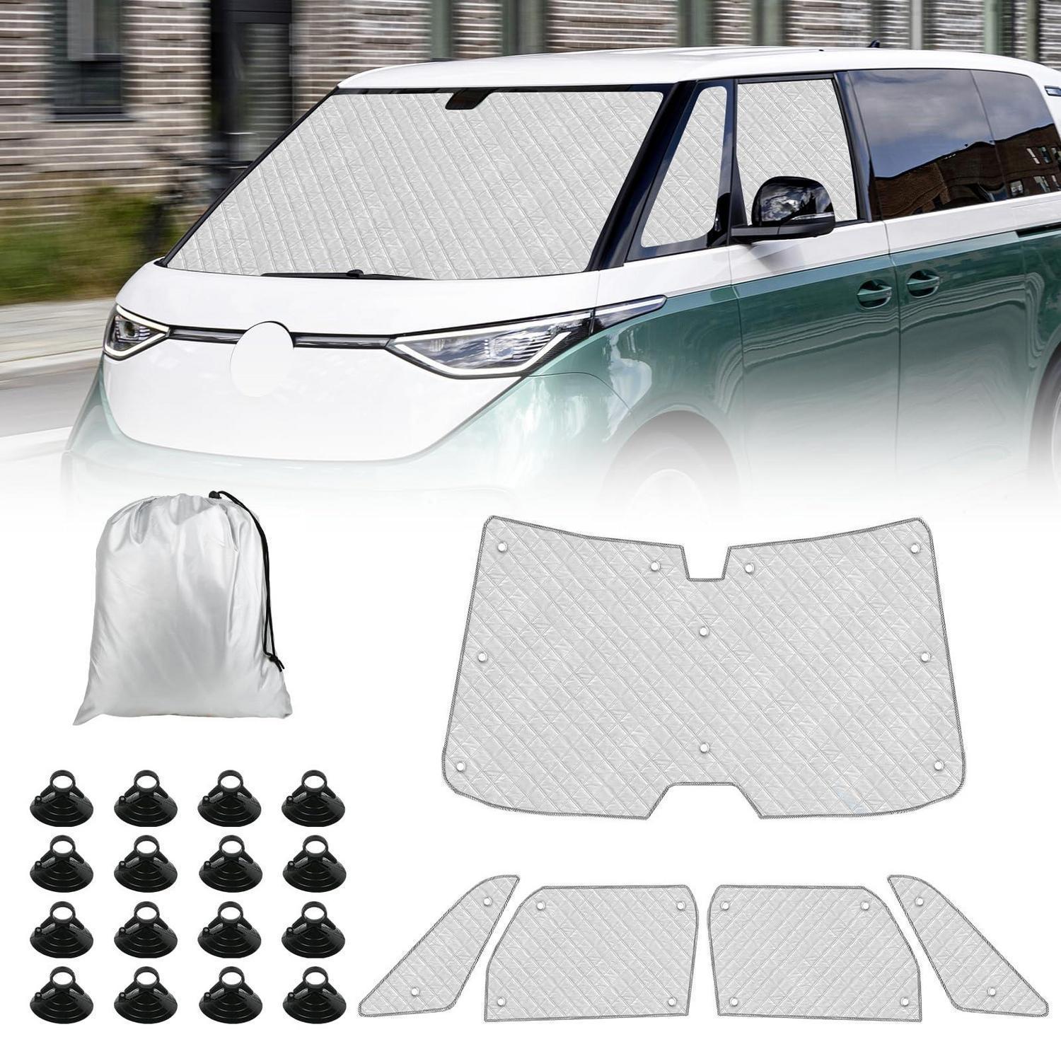 Thermomatte Fahrerhaus Für Vw Id Buzz Swb, Sonnenschutz & Isolierung