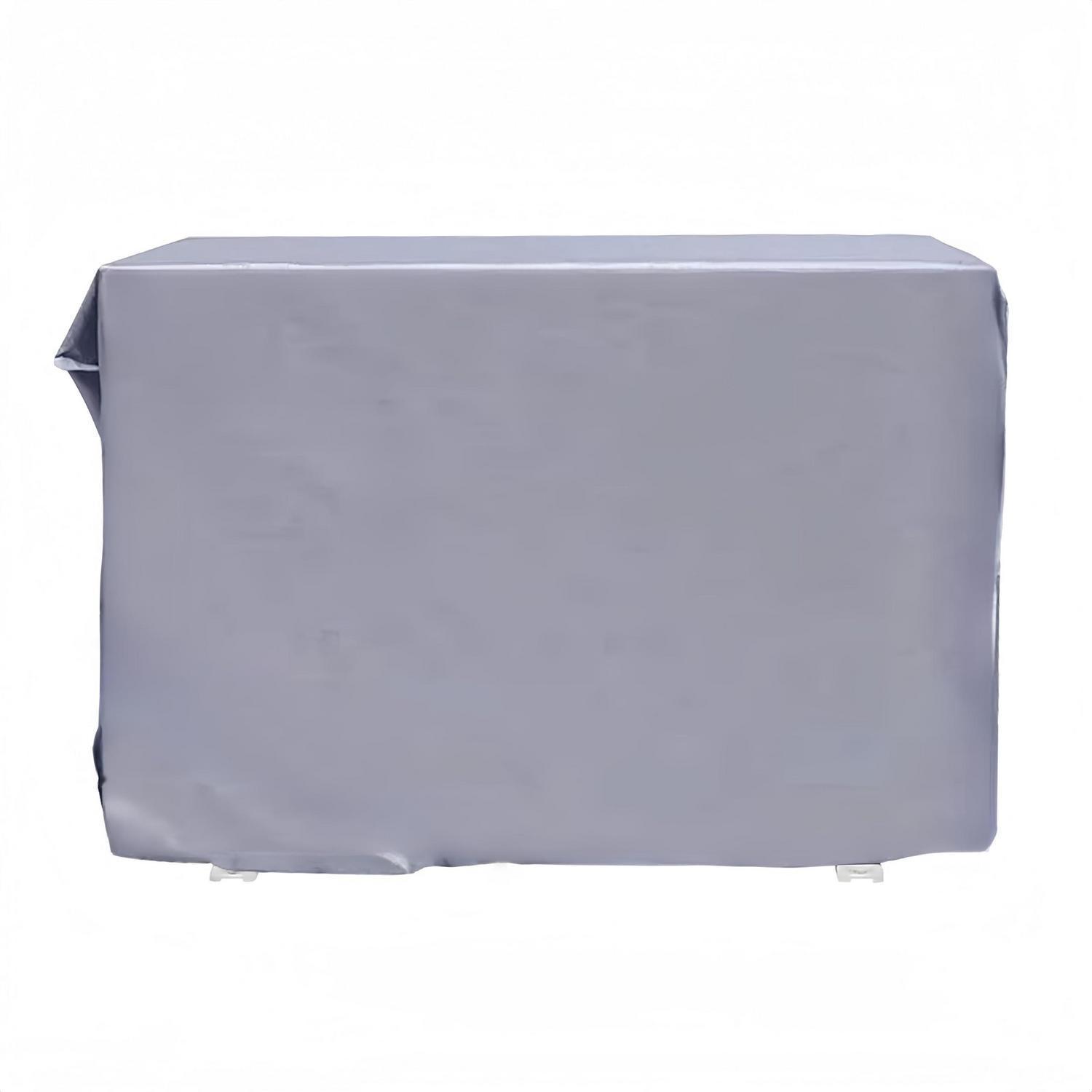 Außenklimaanlagen Abdeckung 96x40x70cm Grau, Wasserdicht, Sonnenschutz