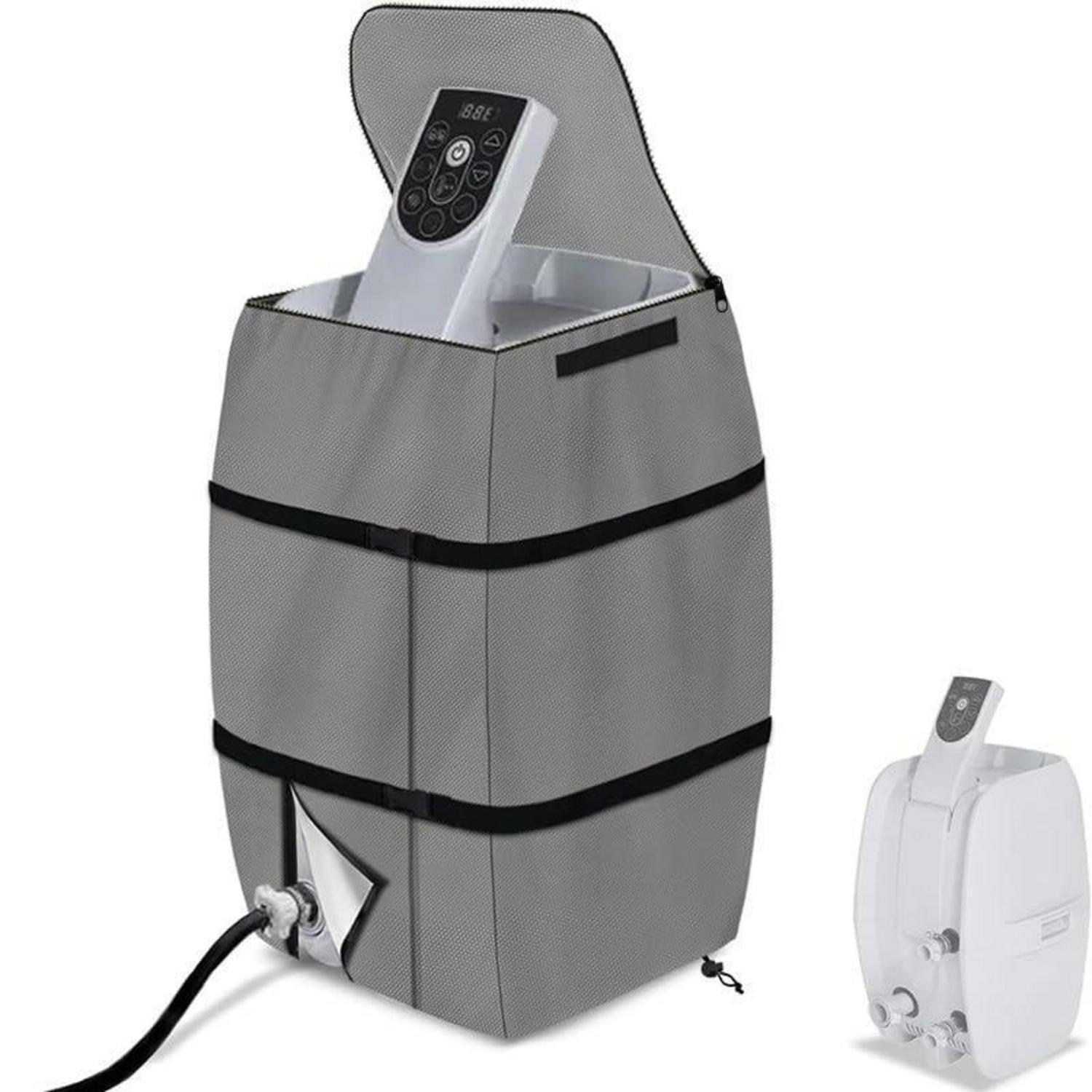 Whirlpool Pumpenabdeckung Grau 420d Oxford Wasserdicht Für Außenpool