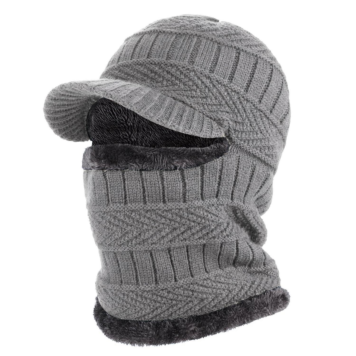 Sturmhaube Mit Visier, Winddicht, Warm, Unisex, Für Outdoor-sport, Hellgrau