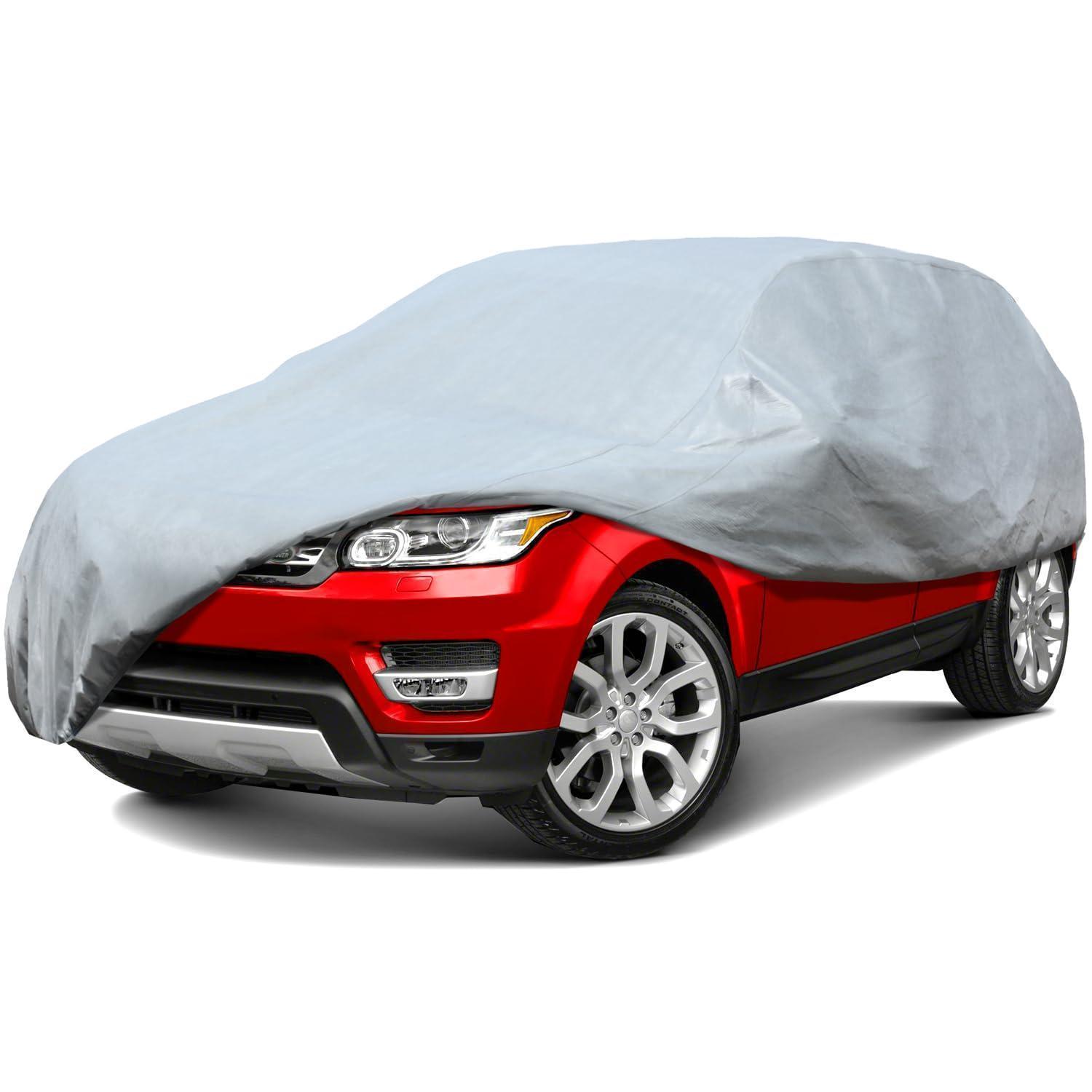 Premium Autoabdeckung 5-lagig Wasserdicht Für Suv (475x185x178cm) Uv-schutz