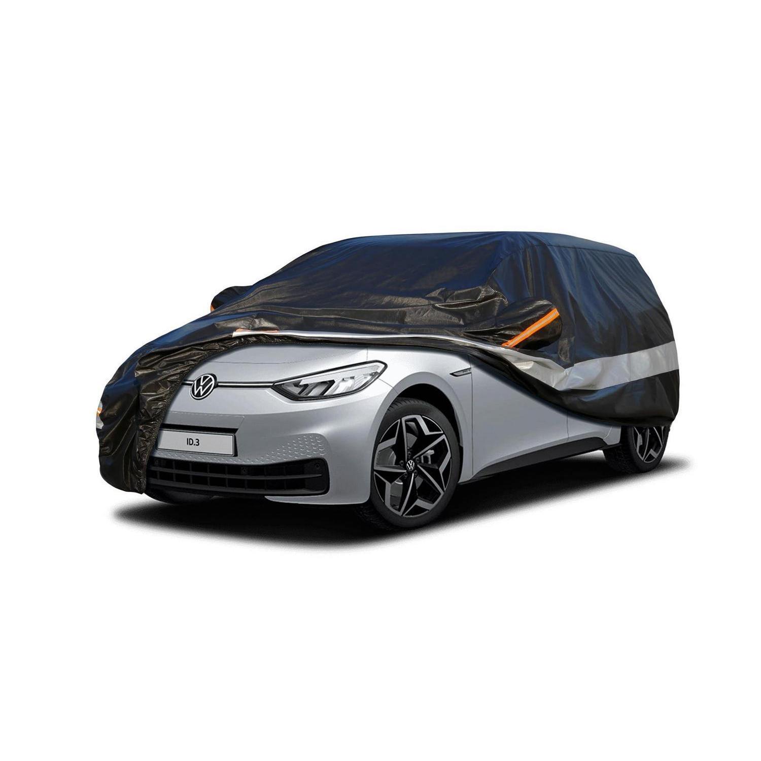 10-schicht Autoabdeckung Wasserdicht Atmungsaktiv Für Vw Id.3 (2016-2023) Schwarz