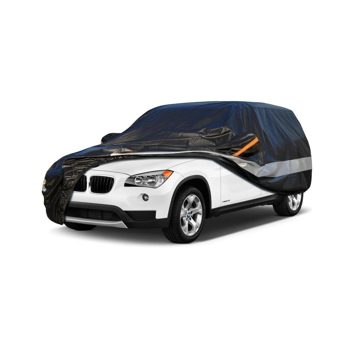 10-schicht Autoabdeckung Wasserdicht Atmungsaktiv Für Bmw X1 (2009-2023) Schwarz