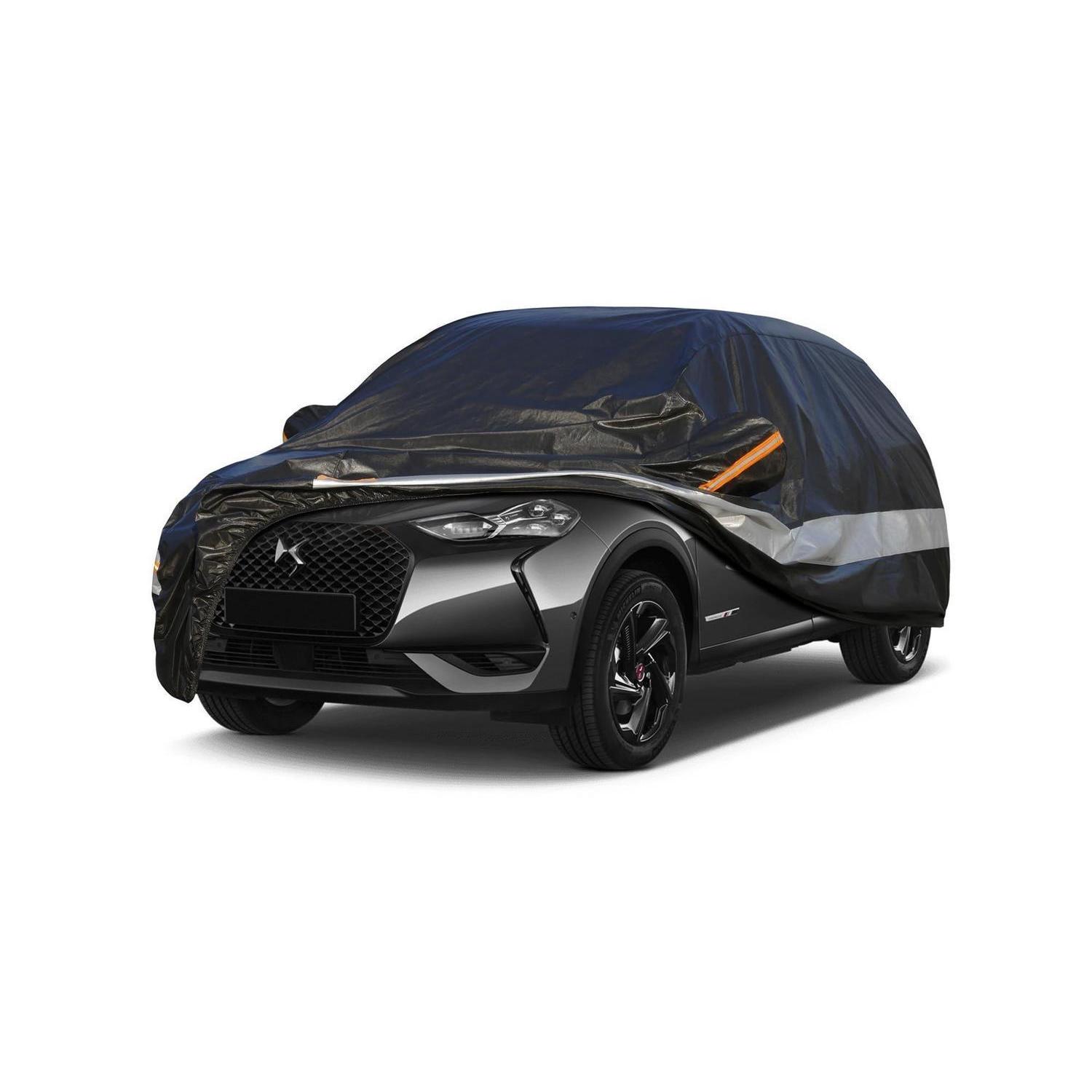 Autoabdeckung 10 Schichten Wasserdicht Atmungsaktiv Für Ds Ds3 (2016-2018) Schwarz