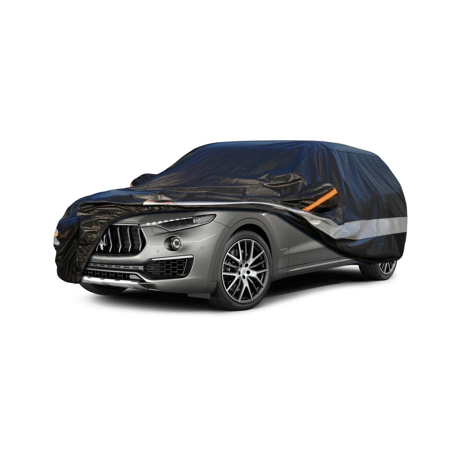 Autoabdeckung 10 Schichten Wasserdicht Atmungsaktiv Für Maserati Levante (2016-2023) Schwarz