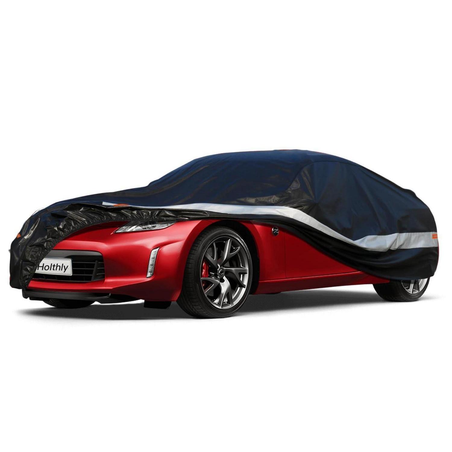 10-schichten Autoabdeckung Wasserdicht Atmungsaktiv Für Nissan 350z/370z (2002-2022) Schwarz