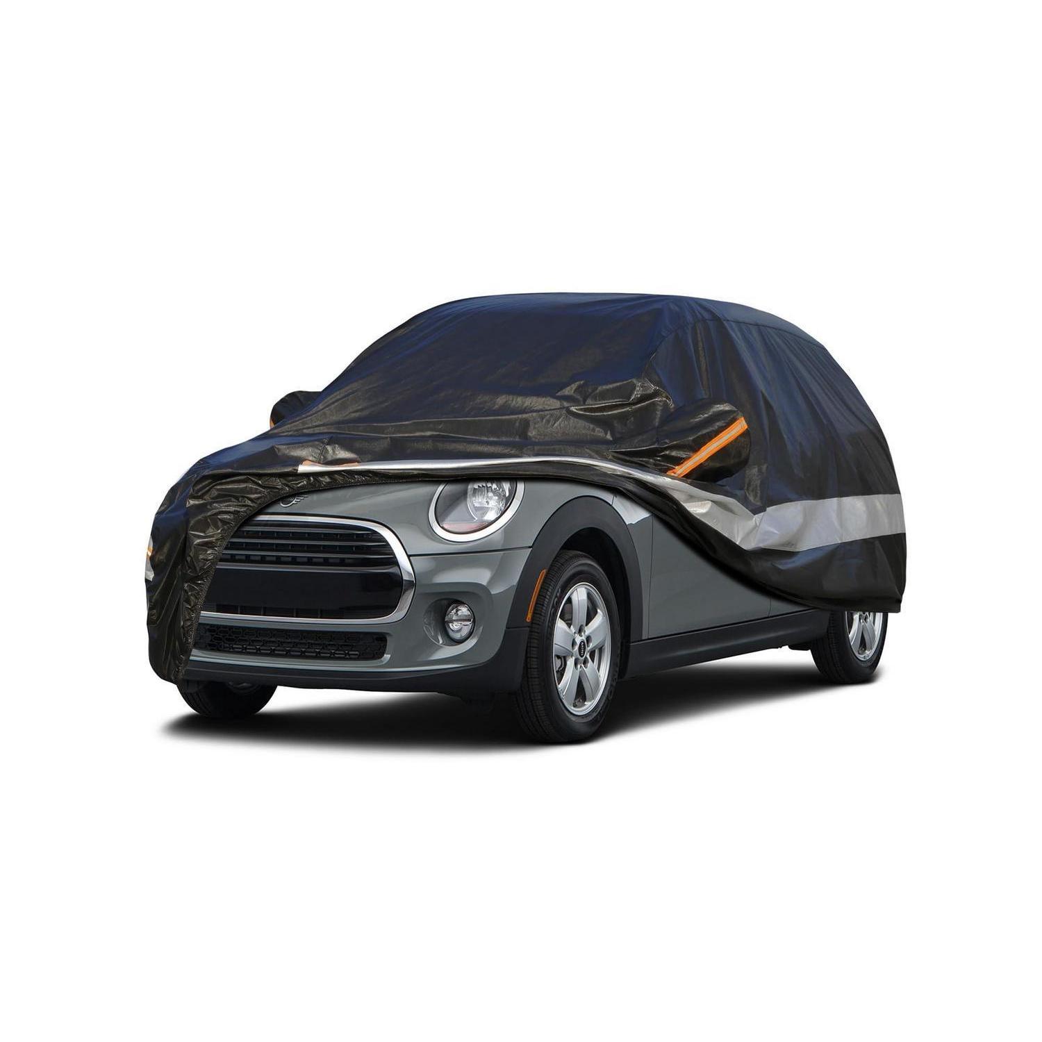 Autoabdeckung 10 Schichten Wasserdicht Atmungsaktiv Für Mini Hrdtop/htch 4door 2014-2023 Schwarz