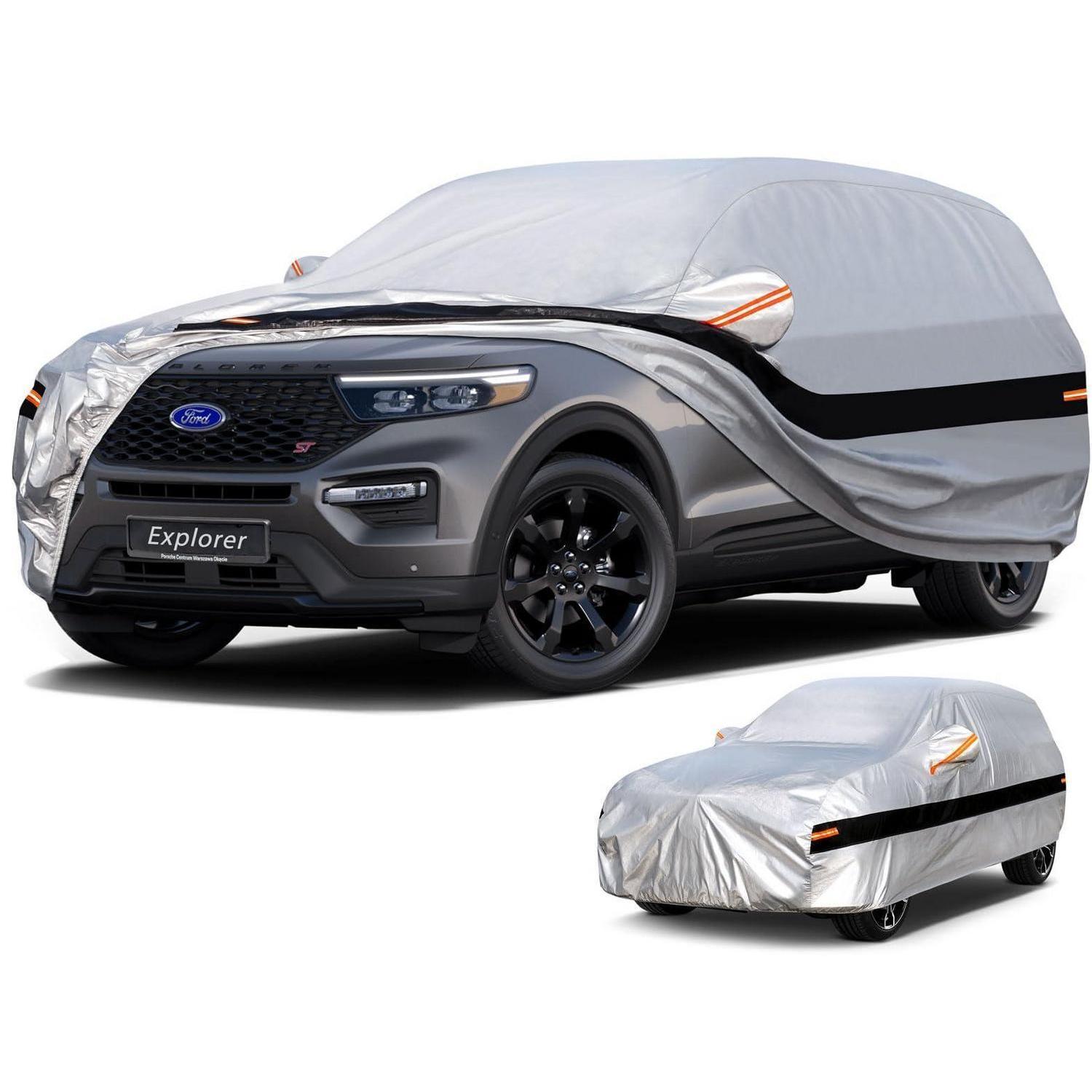 Autoabdeckung 10 Schichten Für Ford Explorer (2006-2025) Wasserdicht Allwetter
