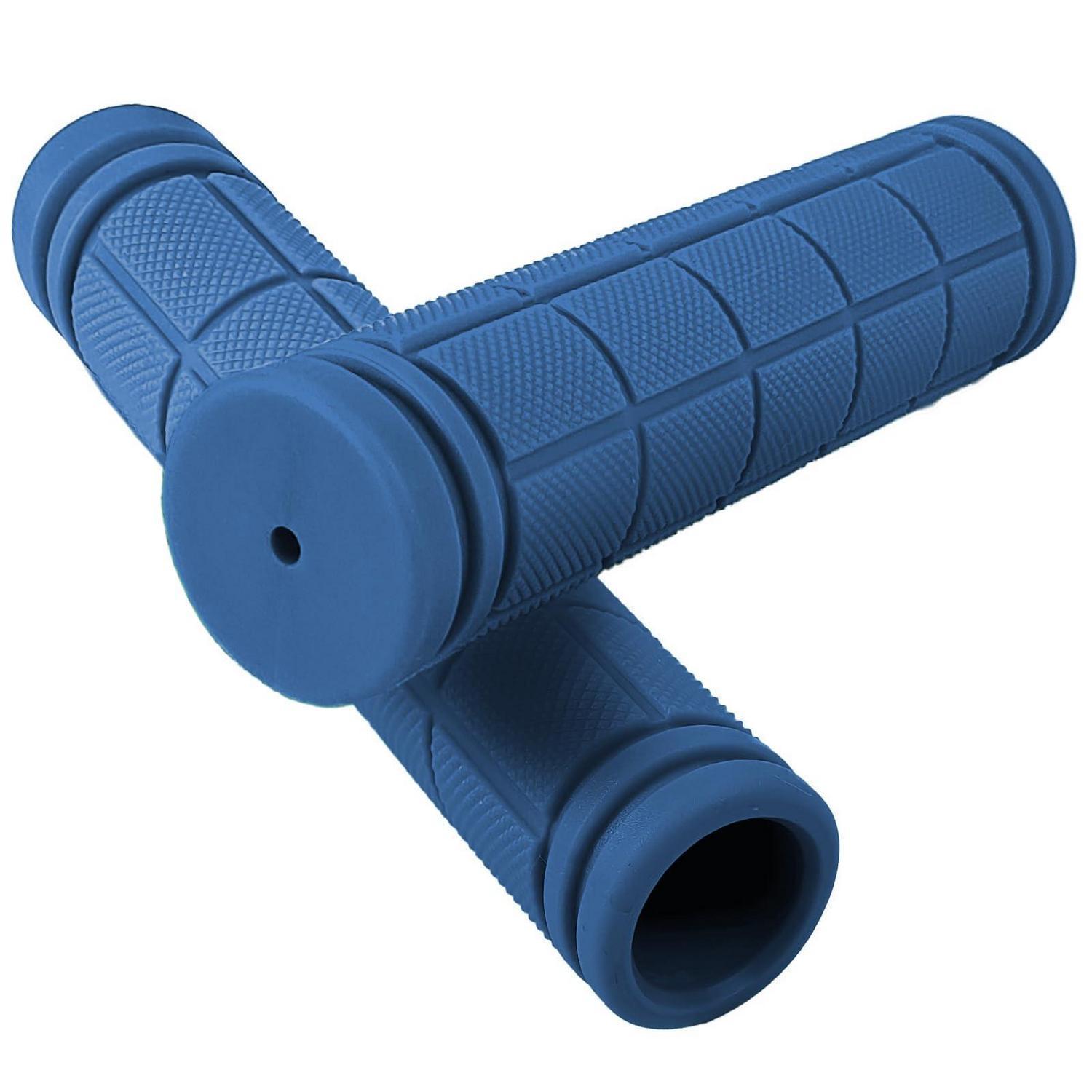 Fahrradgriffe 2 Stück Ergonomisch 22mm Gummi Blau Für Mountainbike Roller