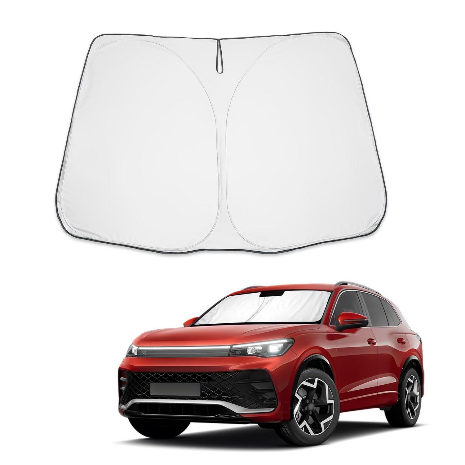 Frontscheibenabdeckung Für Vw Tiguan 3 2024 2025, Faltbarer Sonnenschutz Mit Uv- Und Hitzeschutz