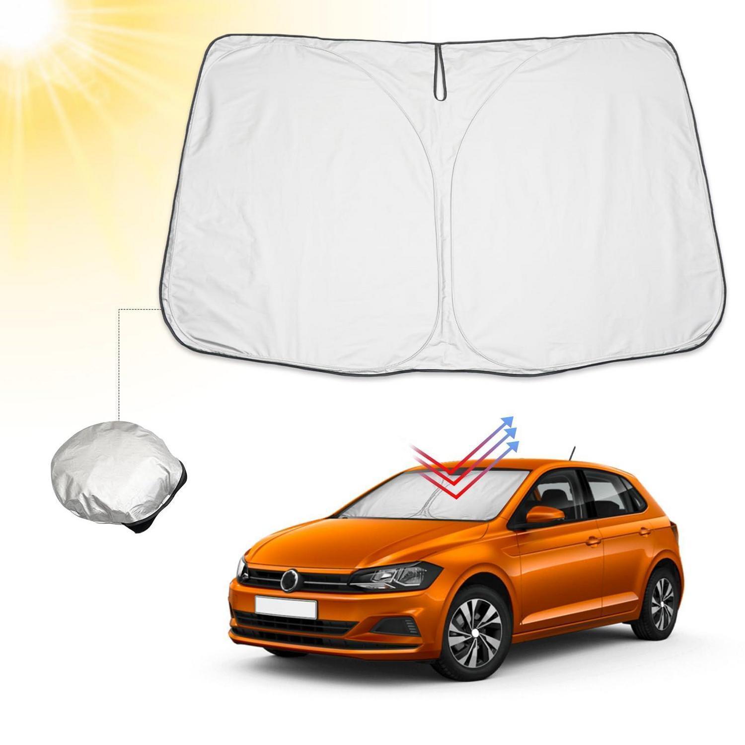 Frontscheibenabdeckung Faltbar Für Vw Polo Vi (ab 2020) - Uv-schutz