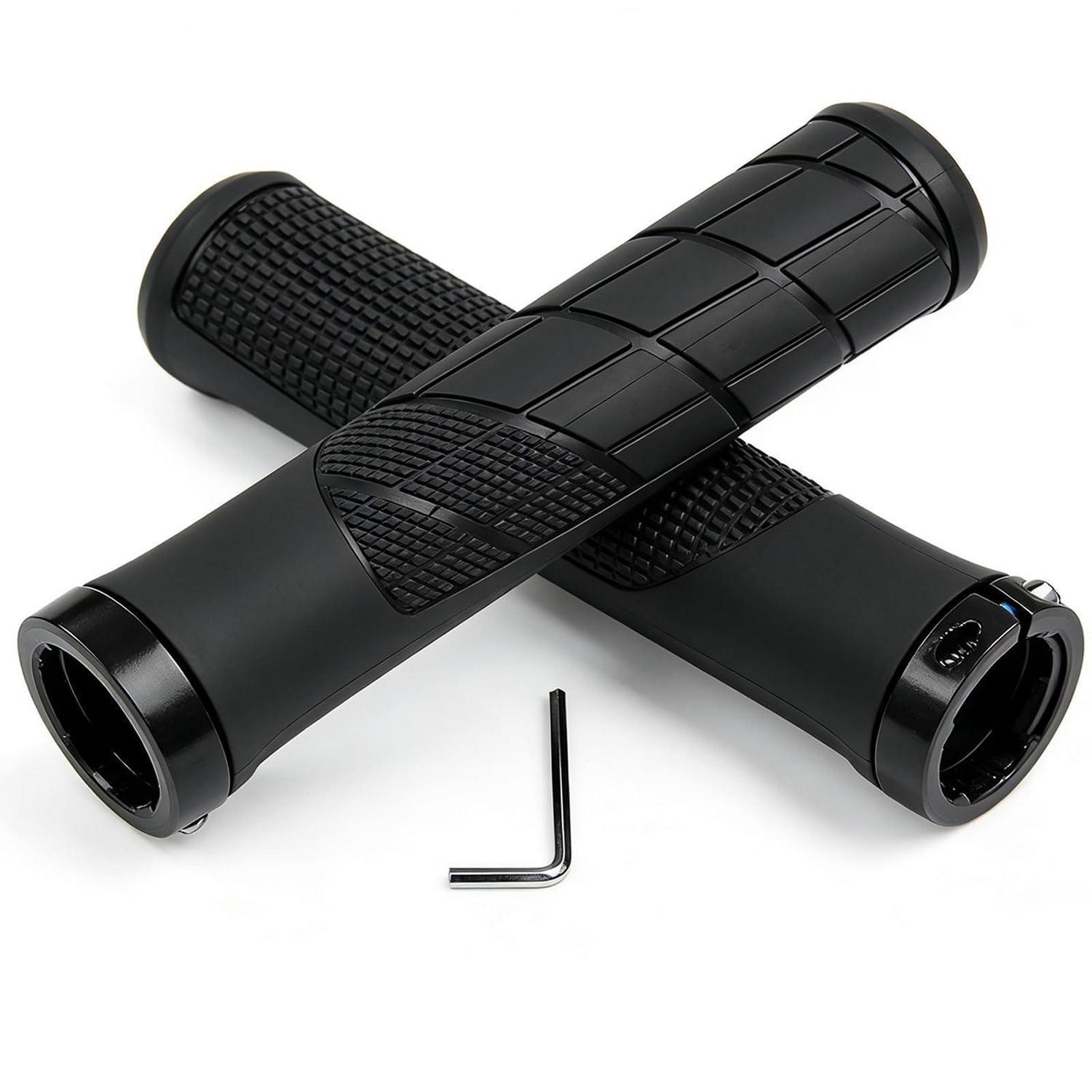 Ergonomische Mtb Lenkergriffe 22,2mm, Rutschfest, Gummi-alu, Für Citybike & Roller
