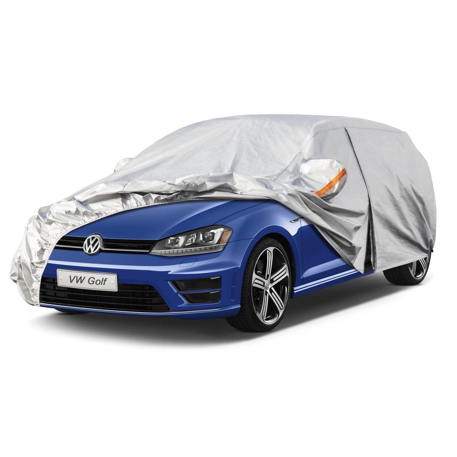 Autoplane Wasserdicht Für Vw Golf Mk5-8 (2003-2025) 6-lagig Staub Regen Sonnenschutz