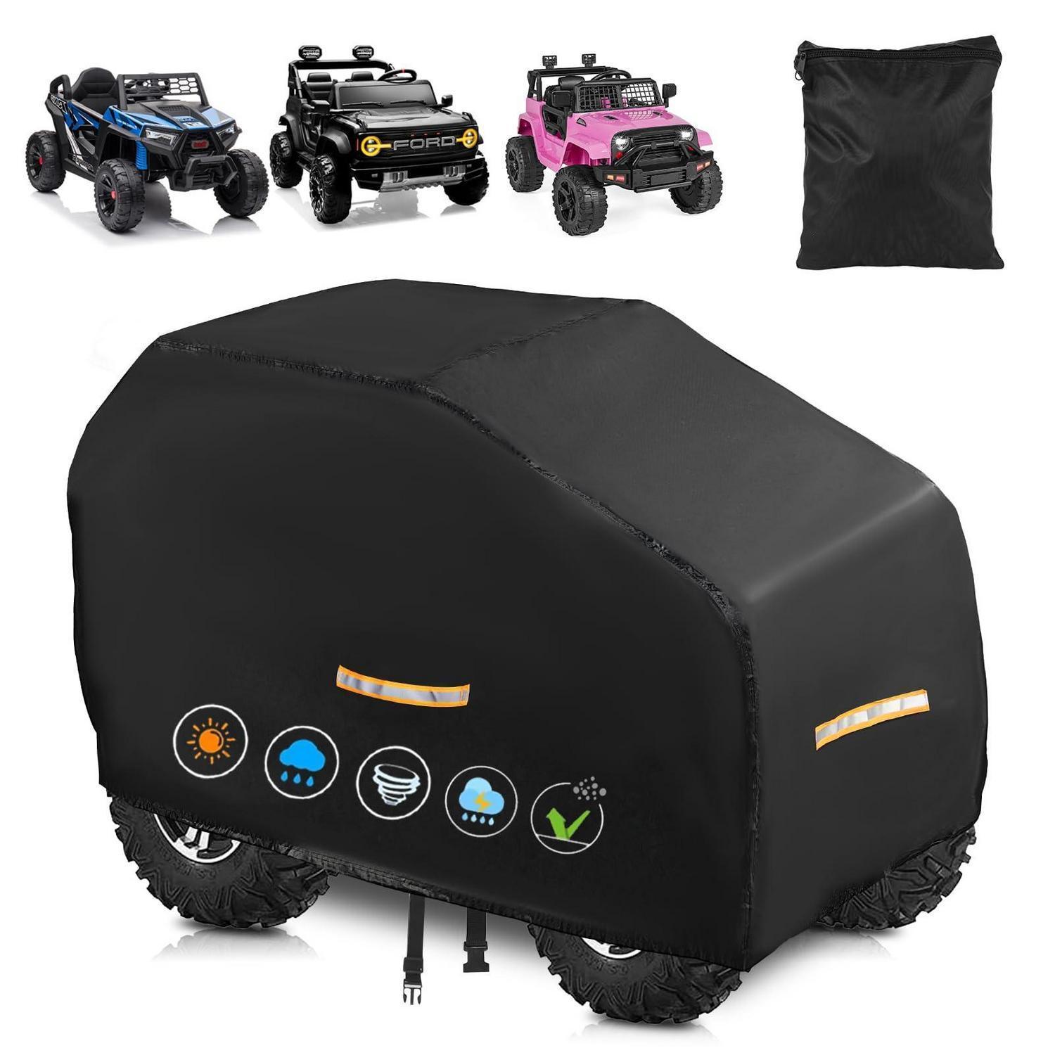 Kinder Elektroauto Abdeckung, Wasserdicht, Robust, Für Alle Wetterbedingungen, 140x84x81cm