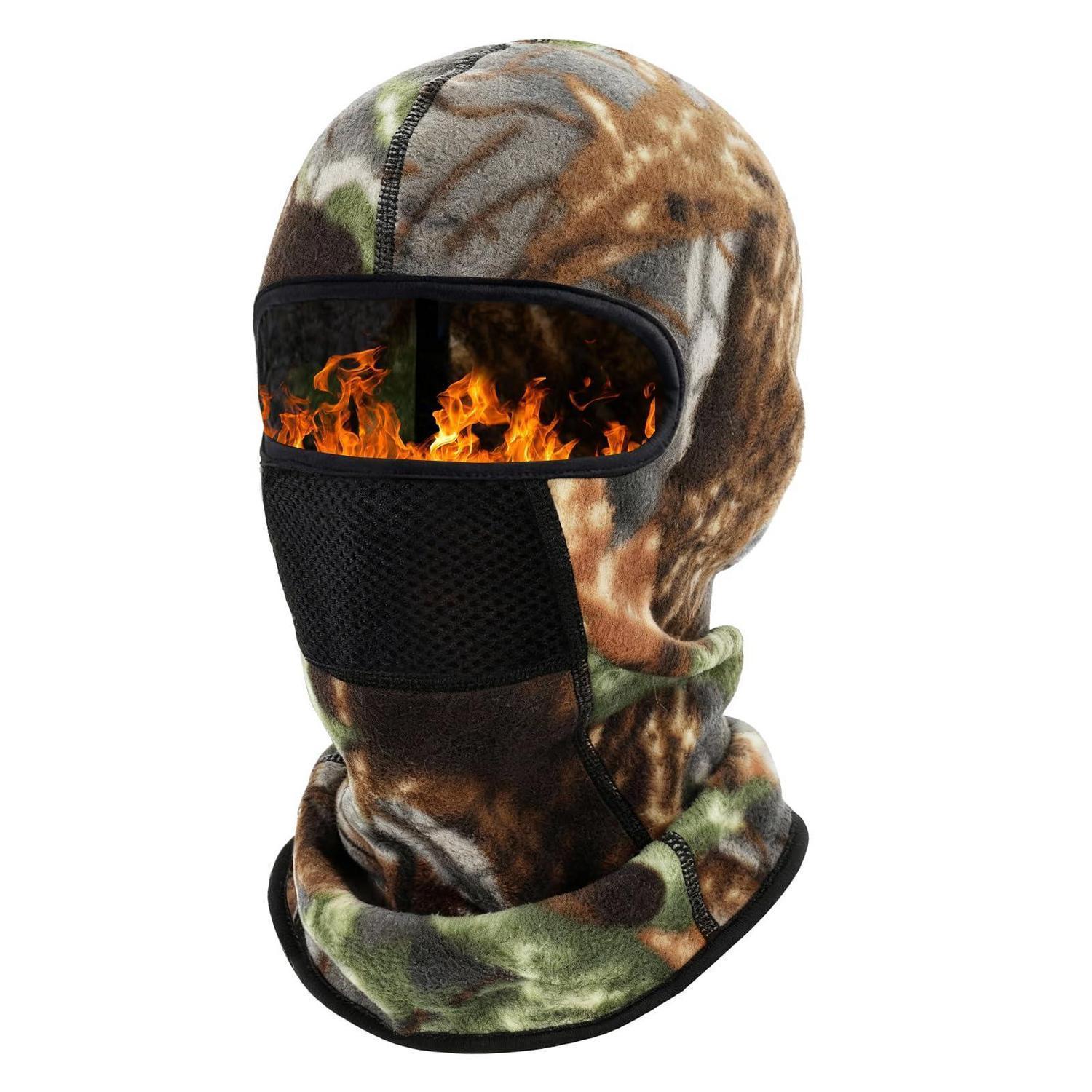 Warme Sturmhaube Mit Tarnmuster, Winddicht & Atmungsaktiv, Unisex