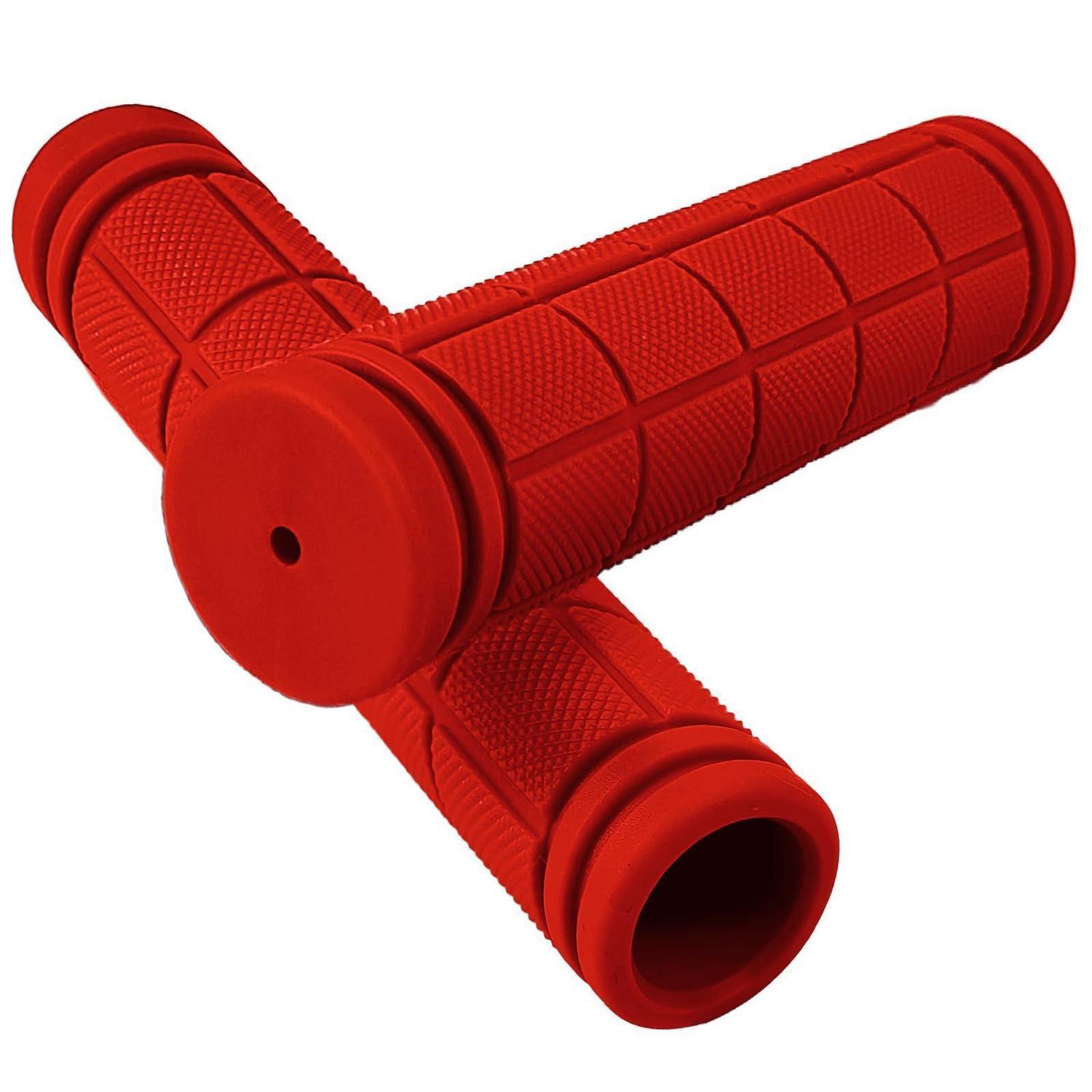 2 Stück Fahrradgriffe Ergonomische Lenkergriffe 22mm Rot Für Mtb Roller