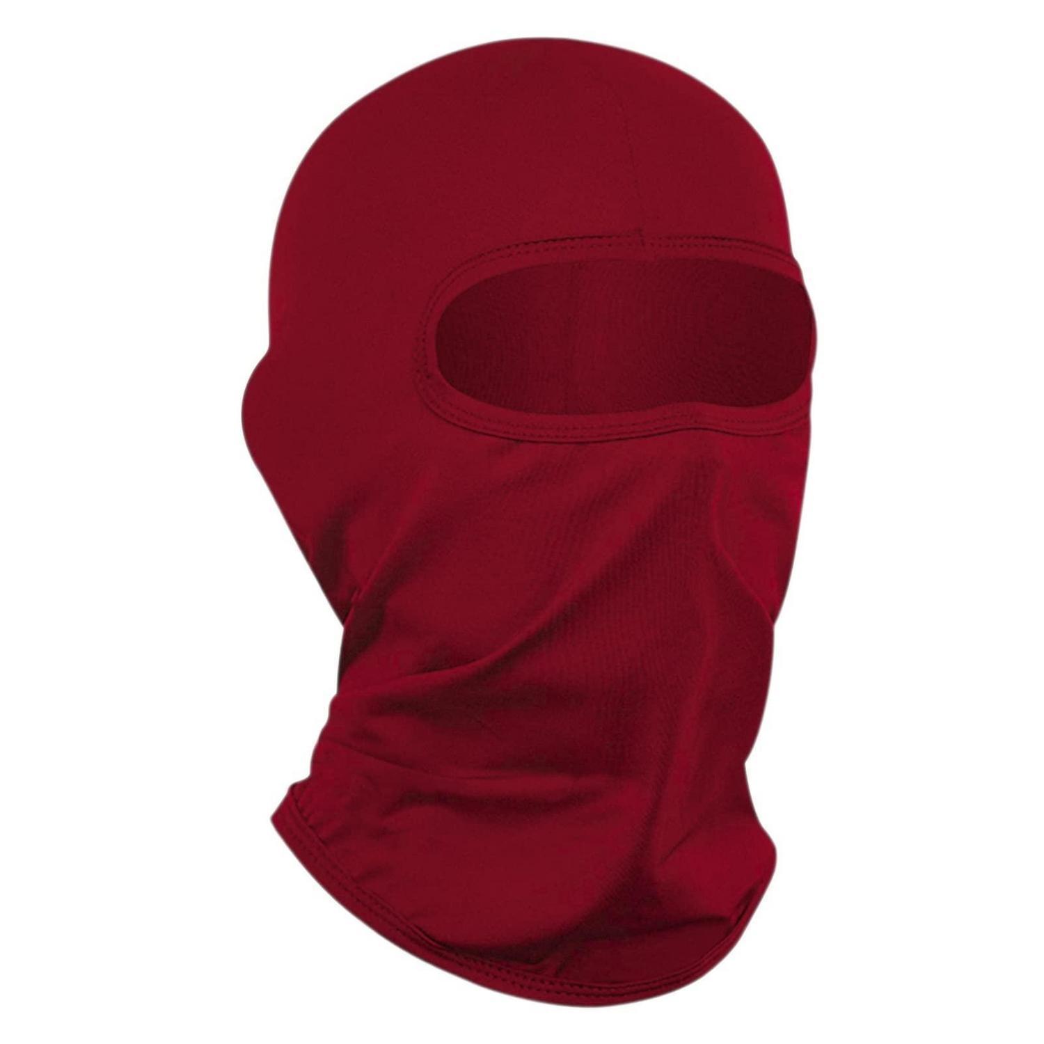 Sturmhaube Rot Uv-schutz Winddicht Warm Für Damen Herren Motorrad Snowboard Radfahren