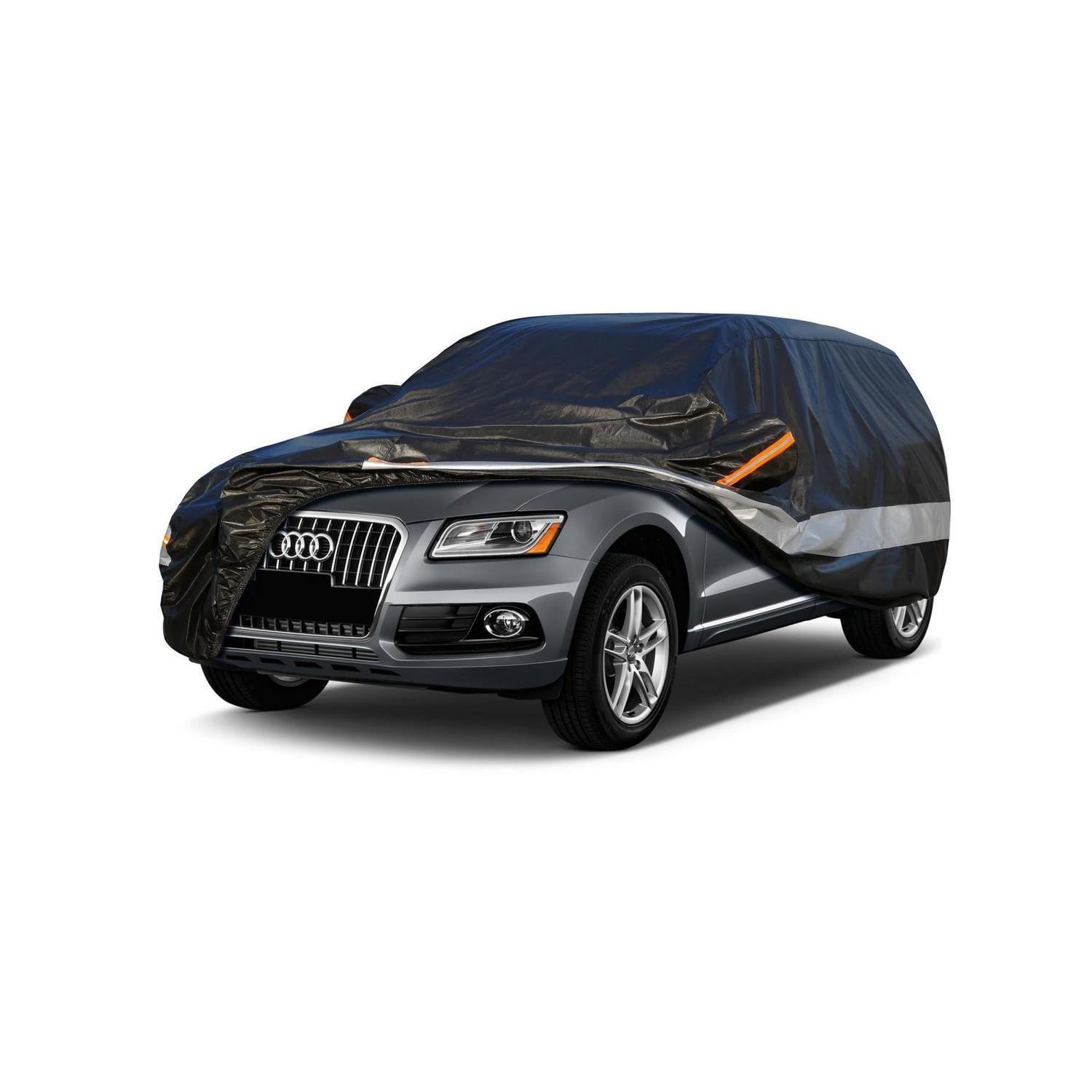 Autoabdeckung 10 Schichten Wasserdicht Atmungsaktiv Für Audi Q5/sq5 (2008-2023) Schwarz