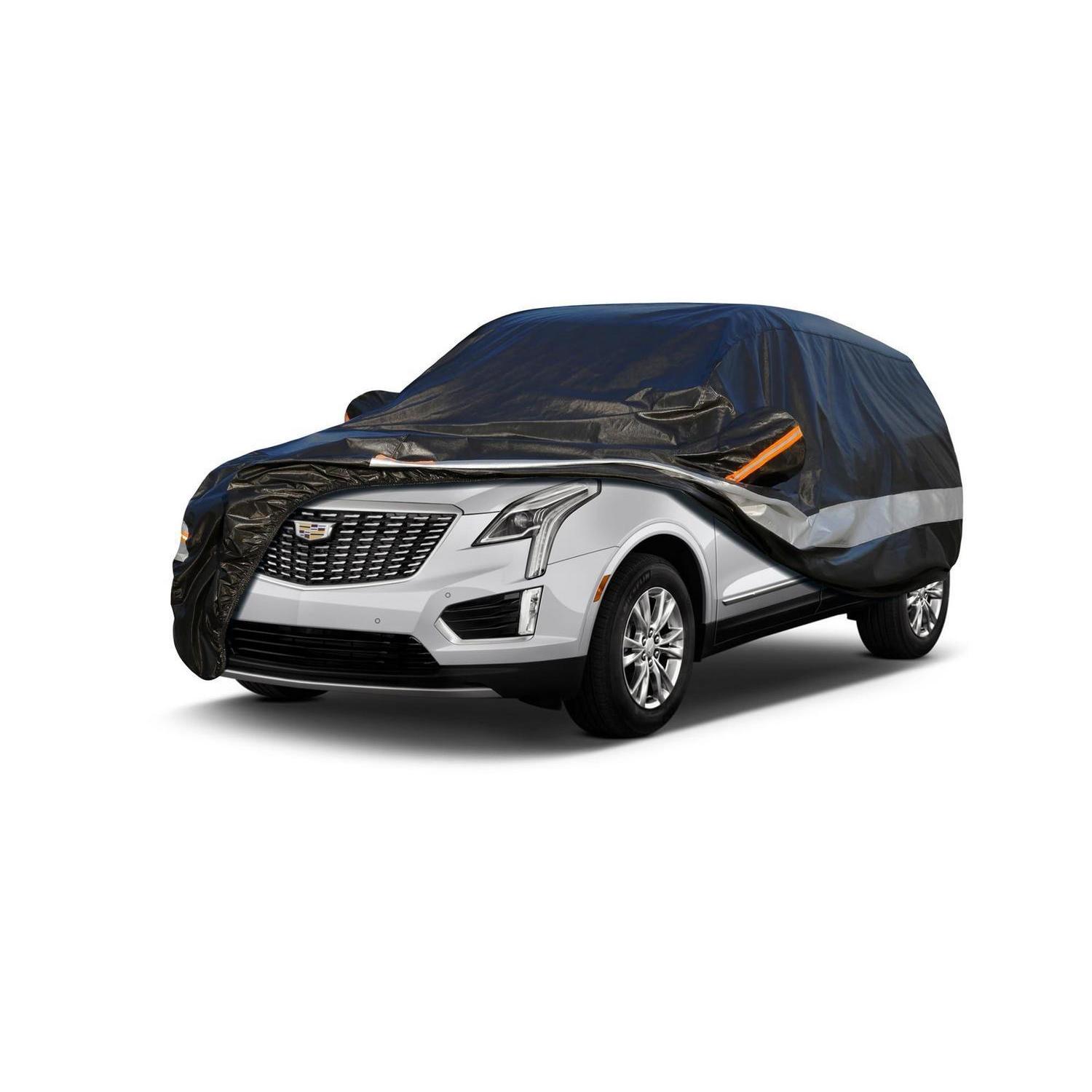 Autoabdeckung 10 Schichten Wasserdicht Atmungsaktiv Für Cadillac Xt5 (2016-2023) Schwarz