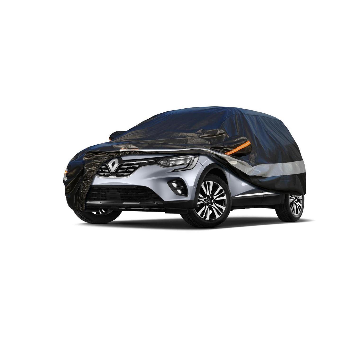 Autoabdeckung 10 Schichten Wasserdicht Atmungsaktiv Für Renault Captur (2013-2023) Schwarz