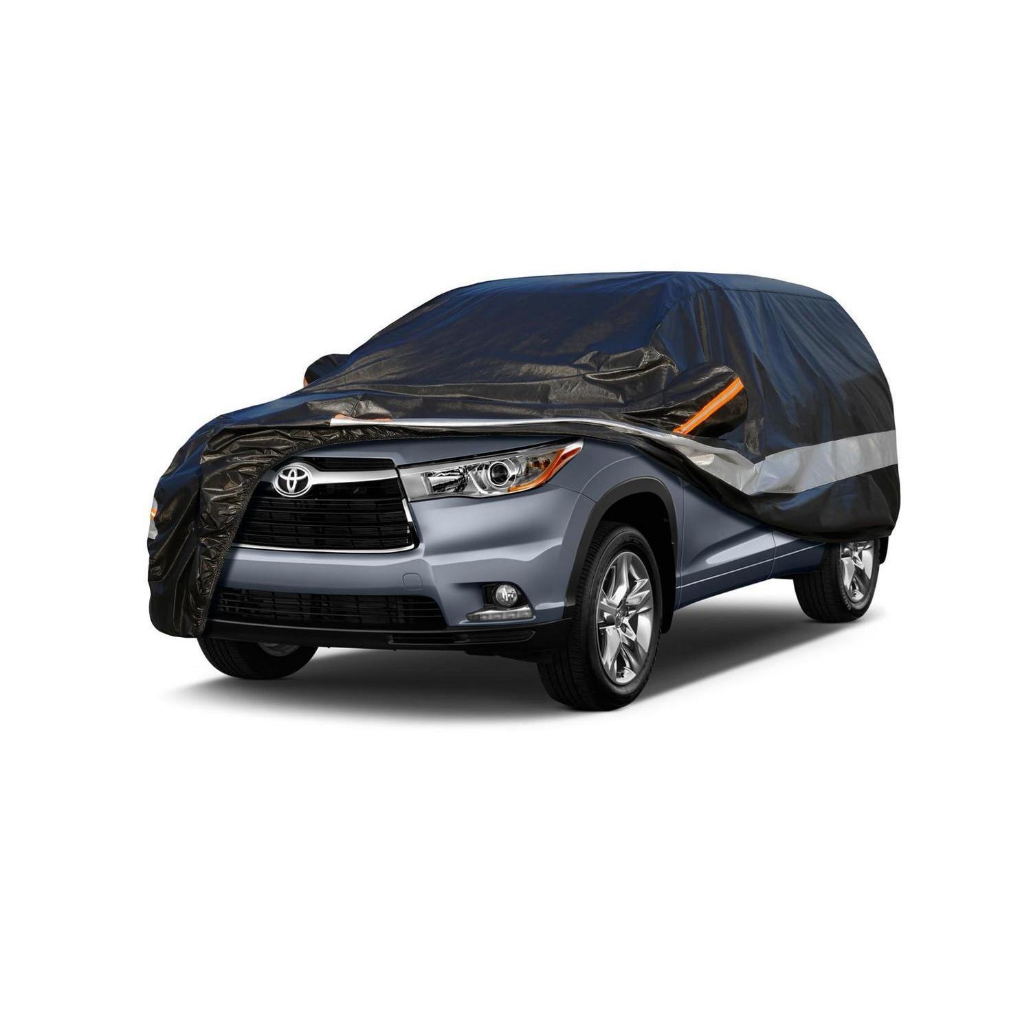10-schicht Autoabdeckung Wasserdicht Atmungsaktiv Für Toyota Highlander (2014-2023) Schwarz