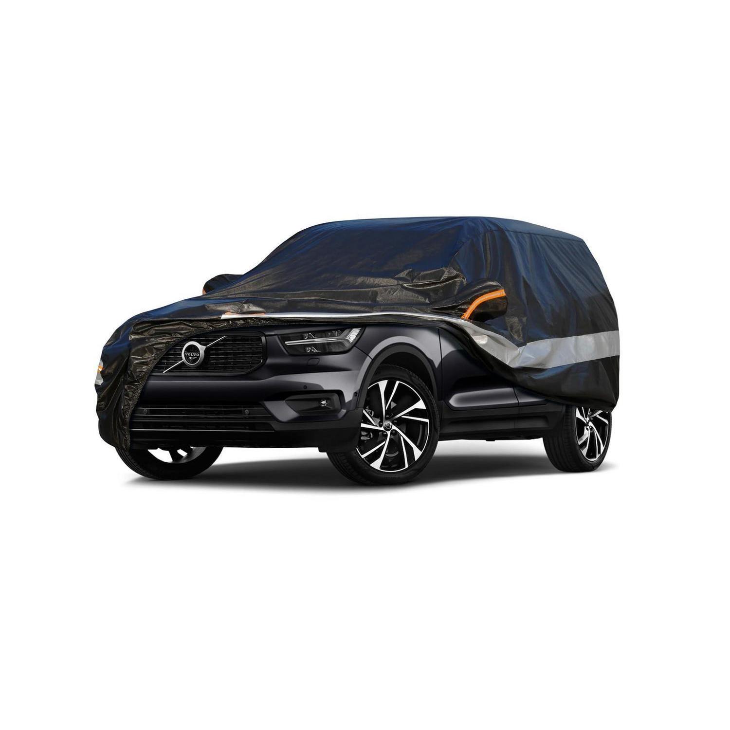 Autoabdeckung 10 Schichten Wasserdicht Atmungsaktiv Für Volvo Xc40 (2017-2022) Schwarz