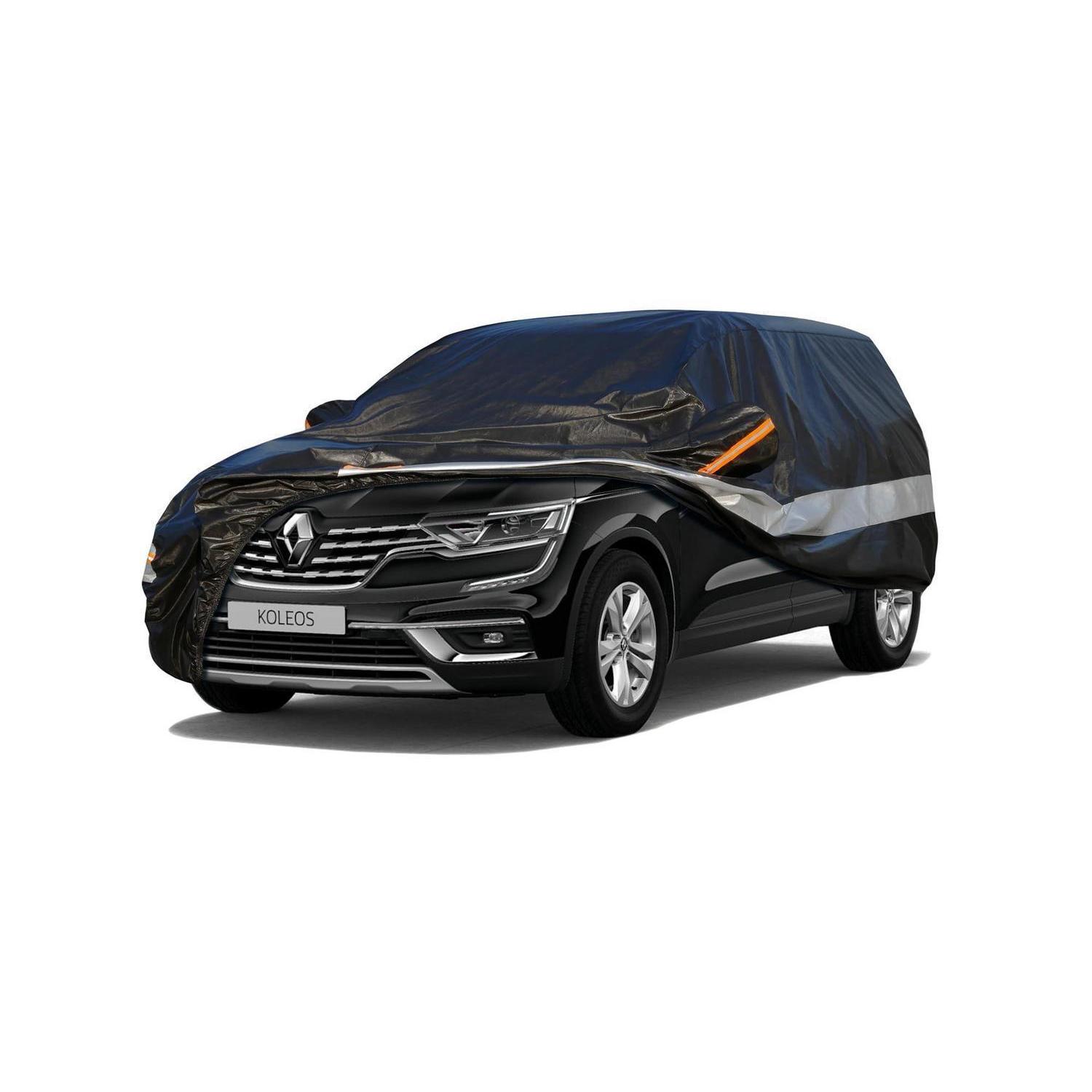Autoabdeckung 10 Schichten Wasserdicht Atmungsaktiv Für Renault Koleos (2016-2023) Schwarz