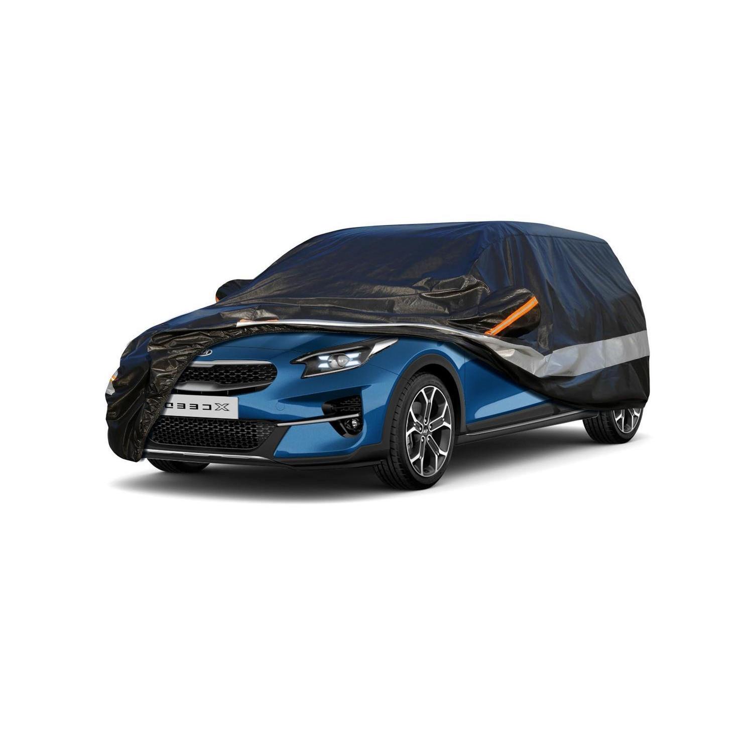 10-schicht Autoabdeckung Wasserdicht Atmungsaktiv Für Kia Xceed (2019-2023) Schwarz