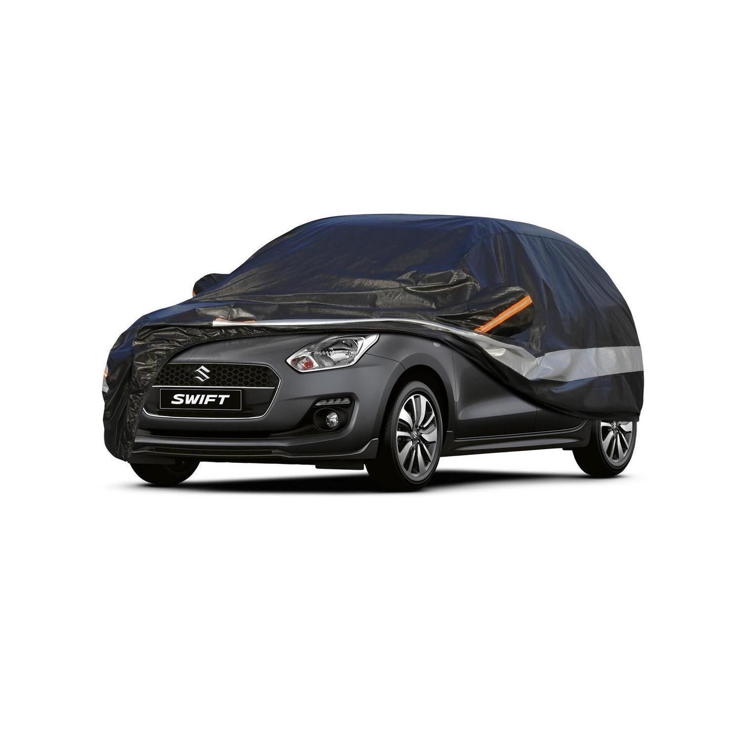 Autoabdeckung 10-lagig Wasserdicht Atmungsaktiv Für Suzuki Swift (2004-2023) Schwarz