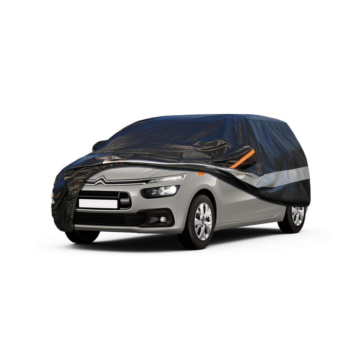 10-schicht Autoabdeckung Wasserdicht Atmungsaktiv Für Citroen C4 (2004-2023) Schwarz