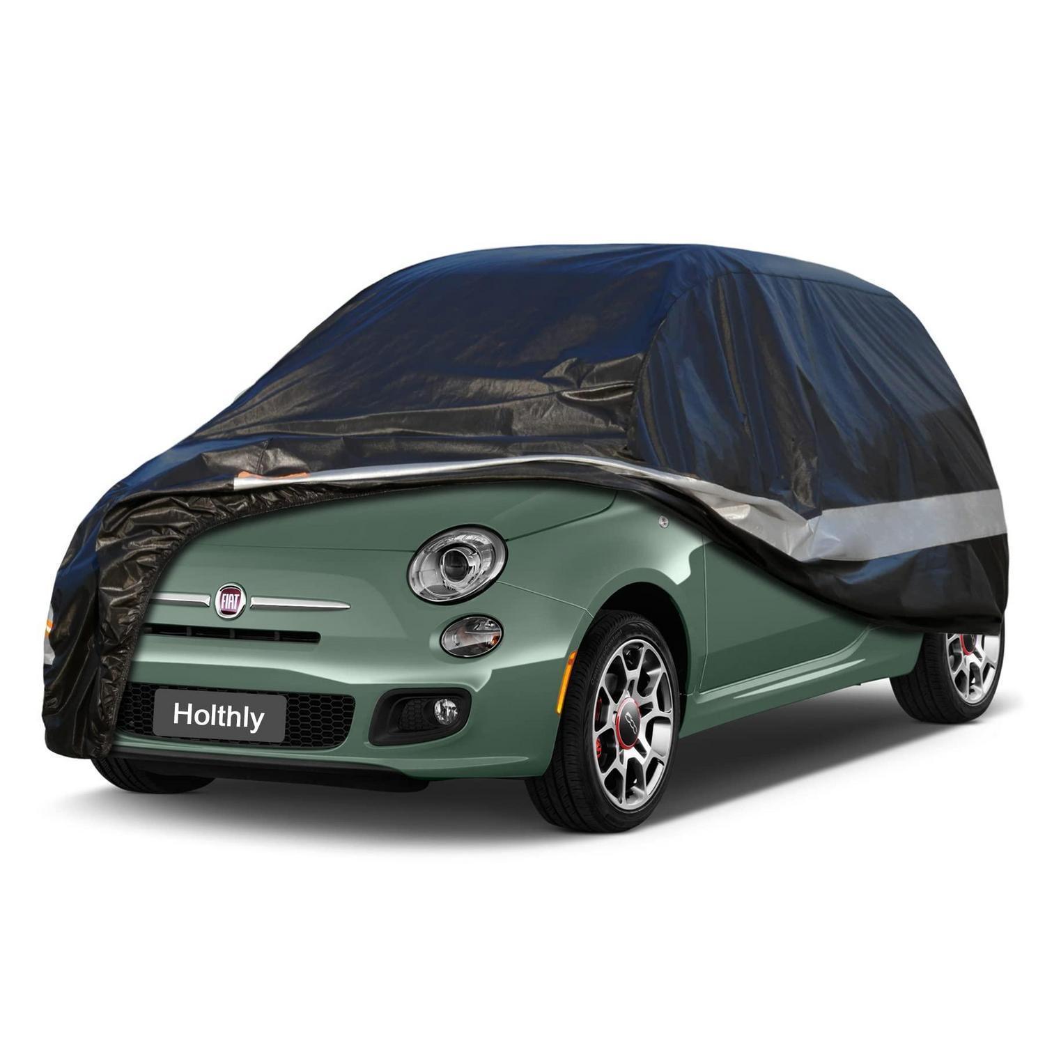 10-schicht Autoabdeckung Wasserdicht Atmungsaktiv Für Citroen C1 (2005-2023) Schwarz