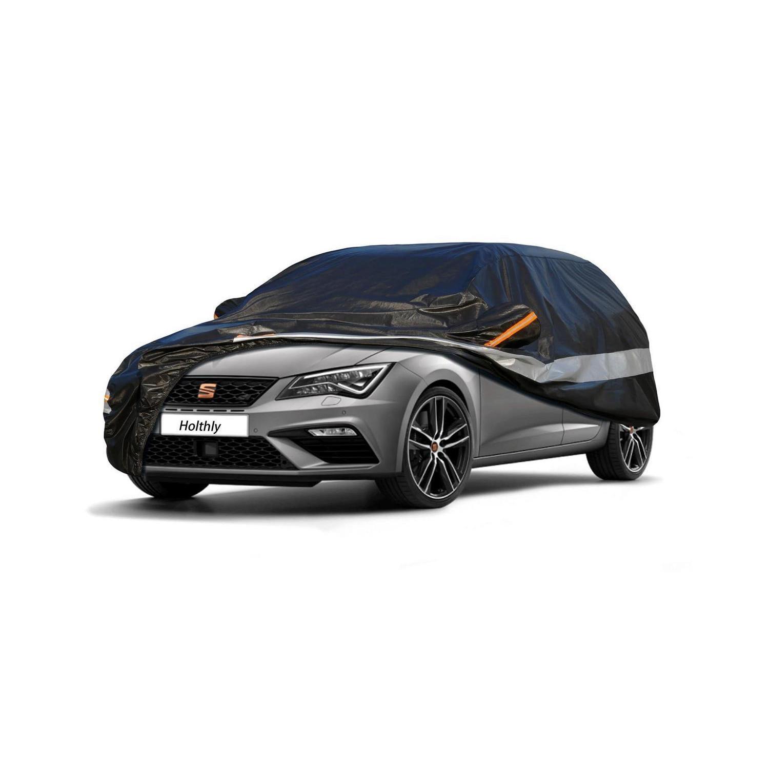 Autoabdeckung 10 Schichten Wasserdicht Atmungsaktiv Für Cupra Leon (2020-2023) Schwarz