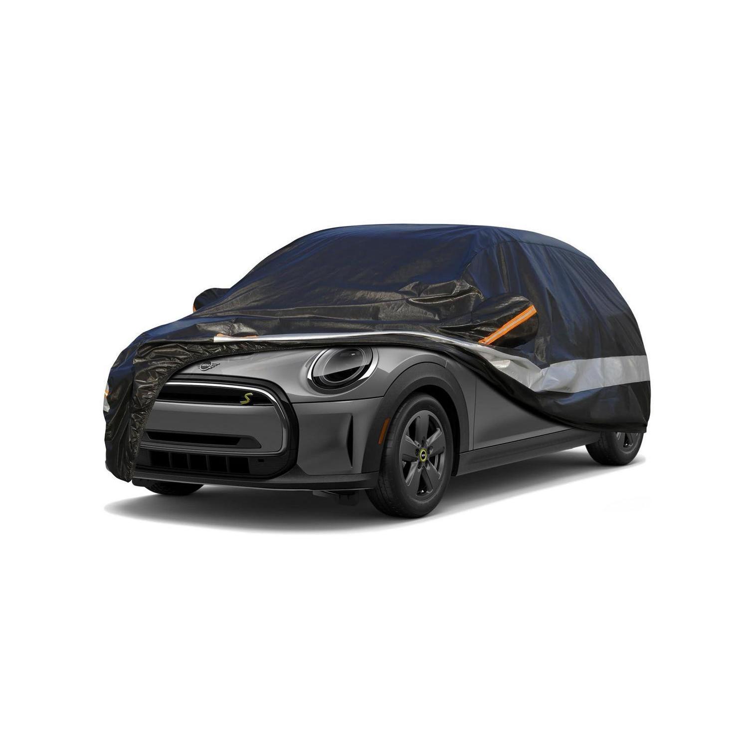 Autoabdeckung 10-lagig Wasserdicht Atmungsaktiv Für Mini Electric (2019-2023) Schwarz