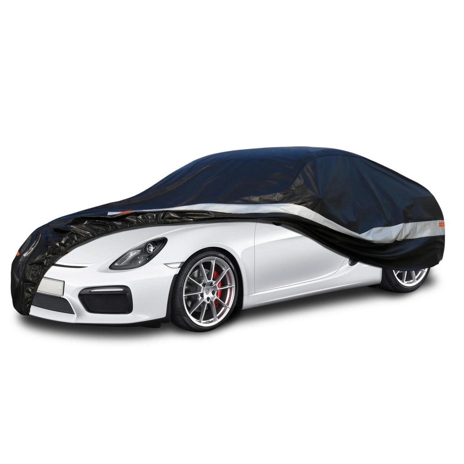 10-schicht Autoabdeckung Für Porsche Boxster (1996-2023) Wasserdicht Atmungsaktiv Schwarz