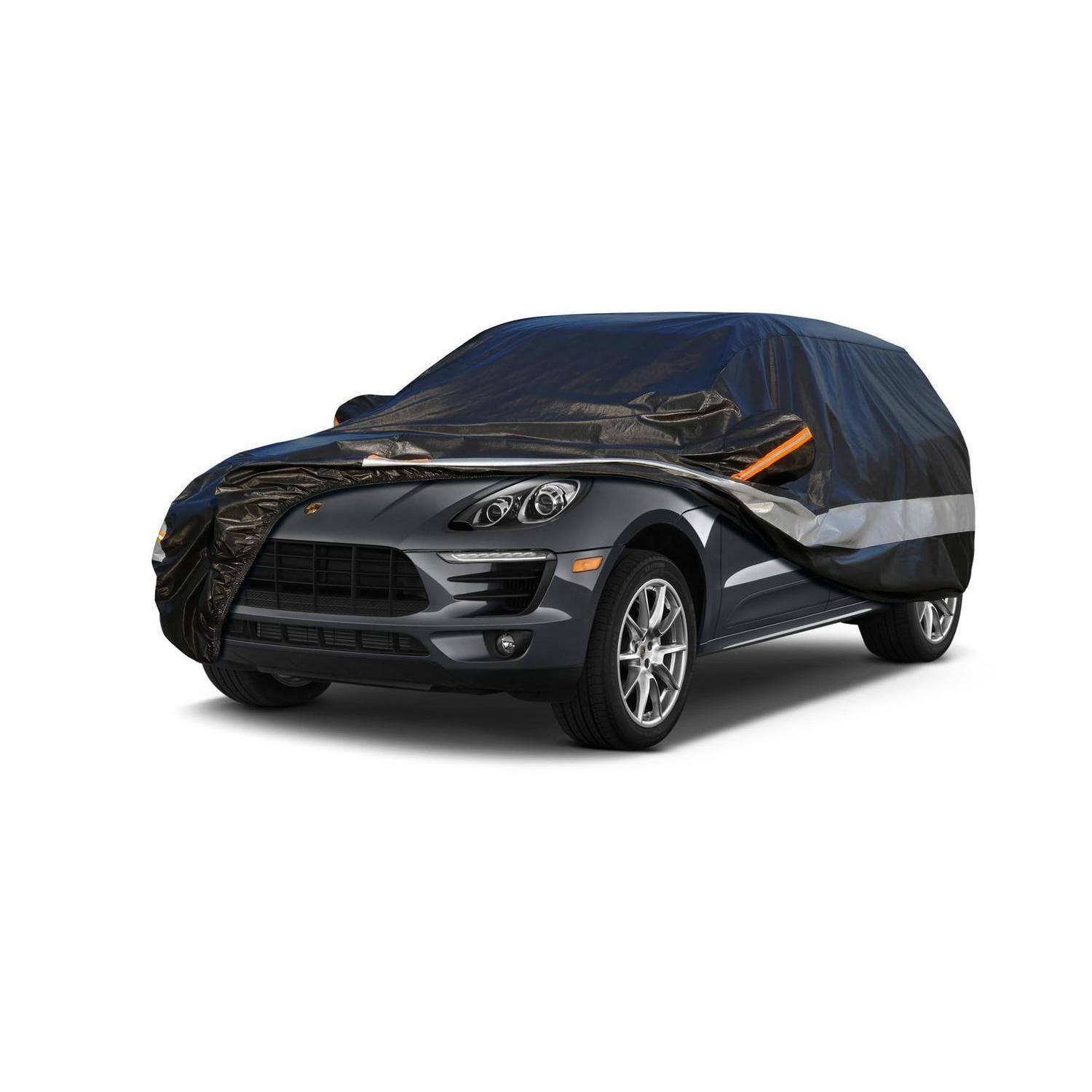 Autoabdeckung 10 Schichten Wasserdicht Atmungsaktiv Für Porsche Macan (2014-2023) Schwarz
